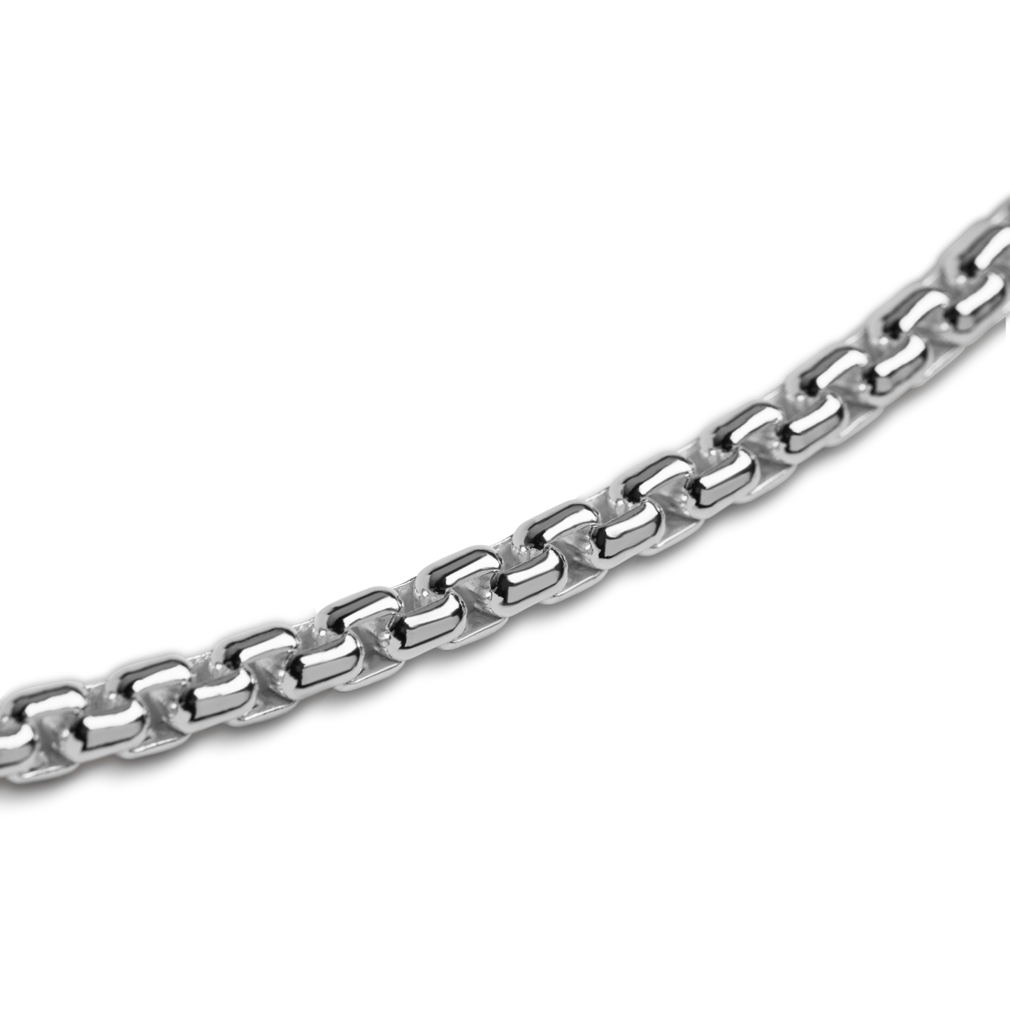 4mm Box Chain Necklace