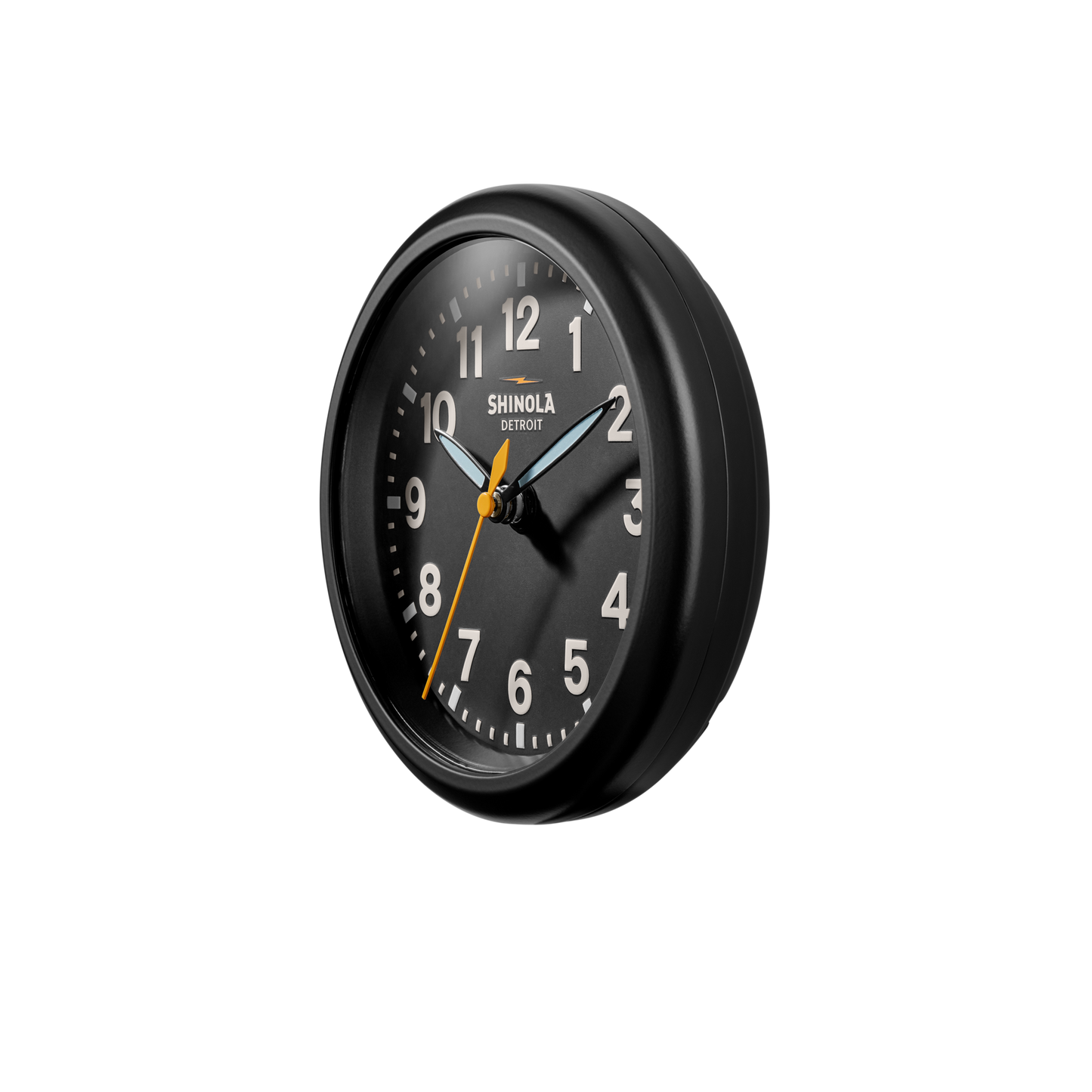 6" Runwell Clock - Black