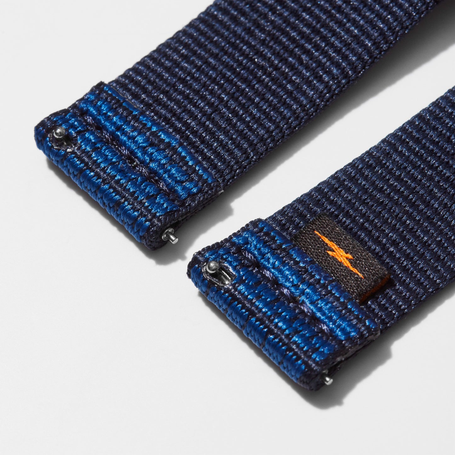 20mm Sea Blue Woven Watch Strap - Sea Blue
