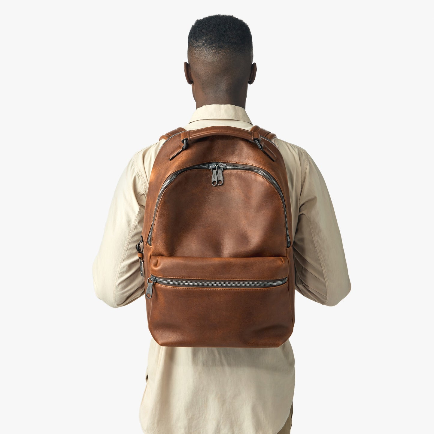 Runwell Backpack - Medium Brown