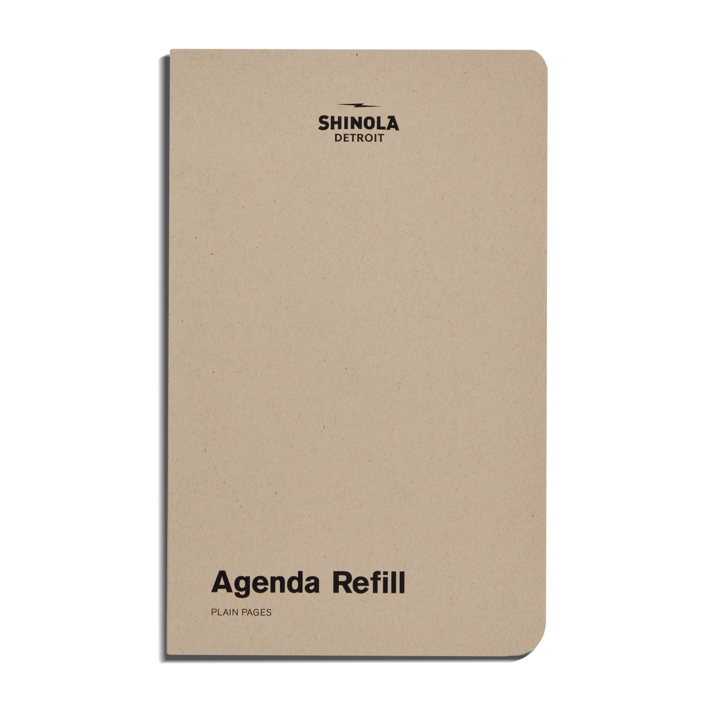 Plain Agenda Insert - Kraft