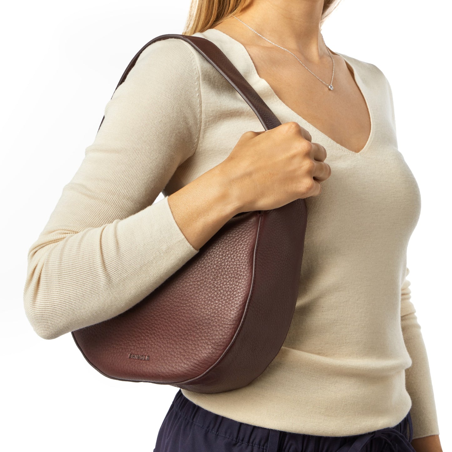 Small Shoulder Bag - Merlot