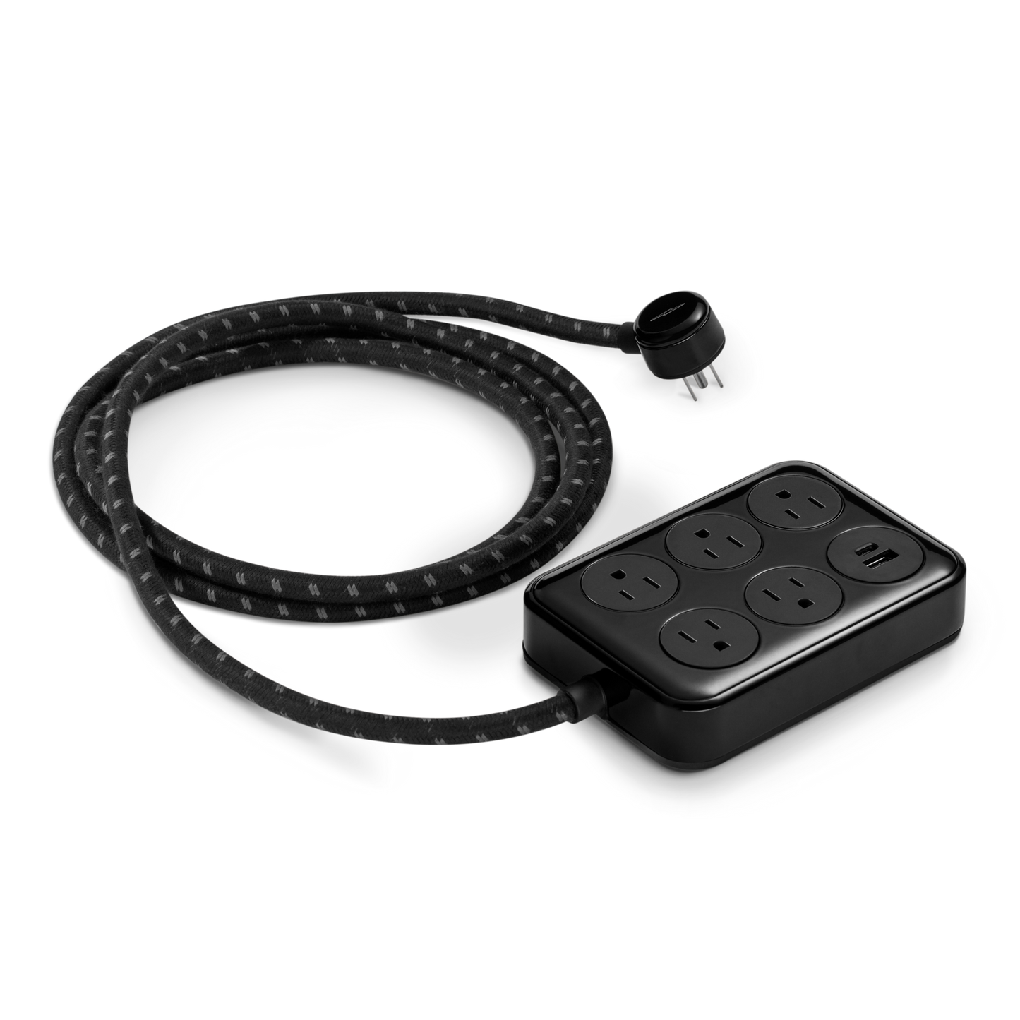 5 Port Power Supply - Black