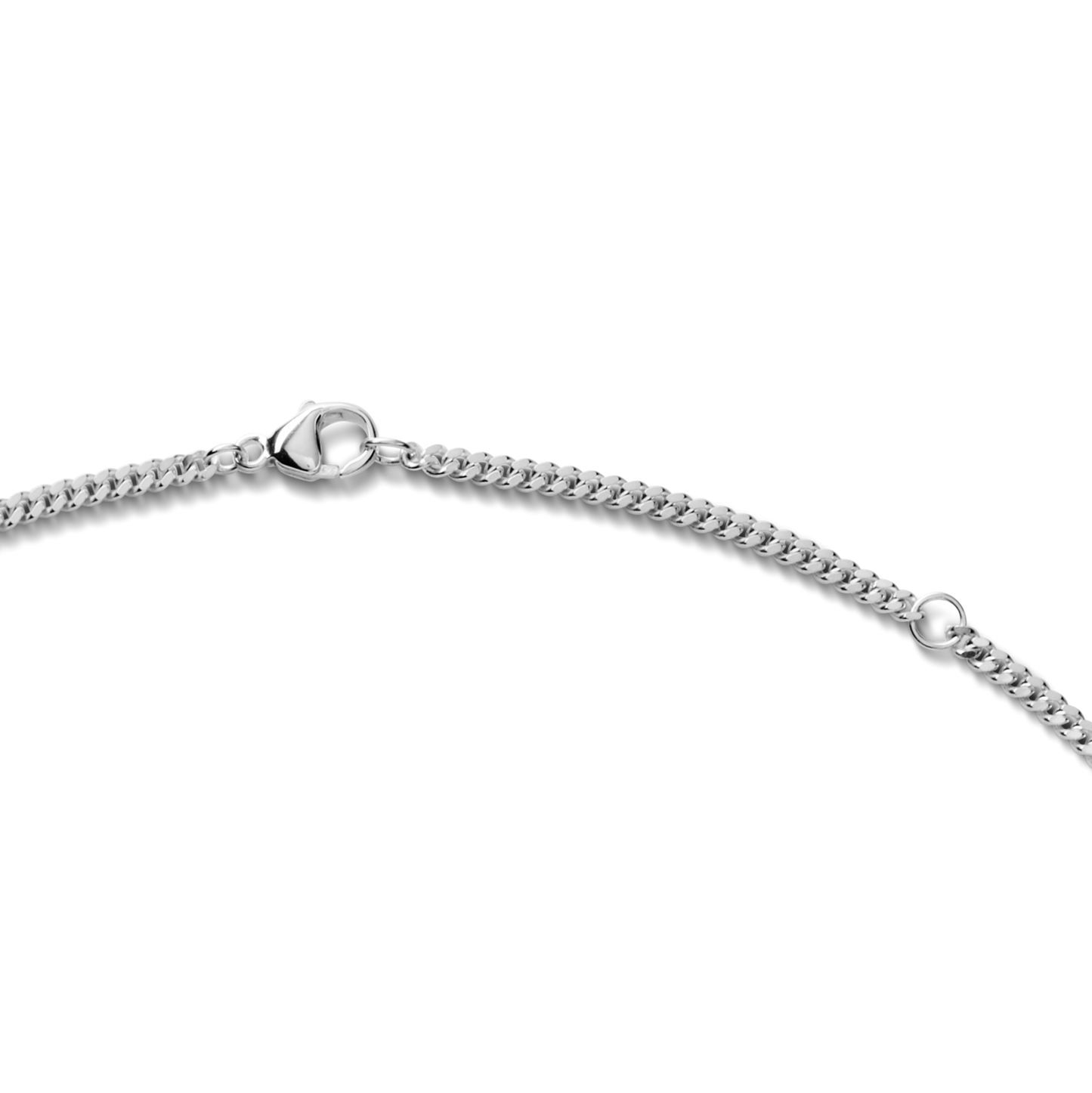 3mm Curb Chain Necklace - Sterling Silver