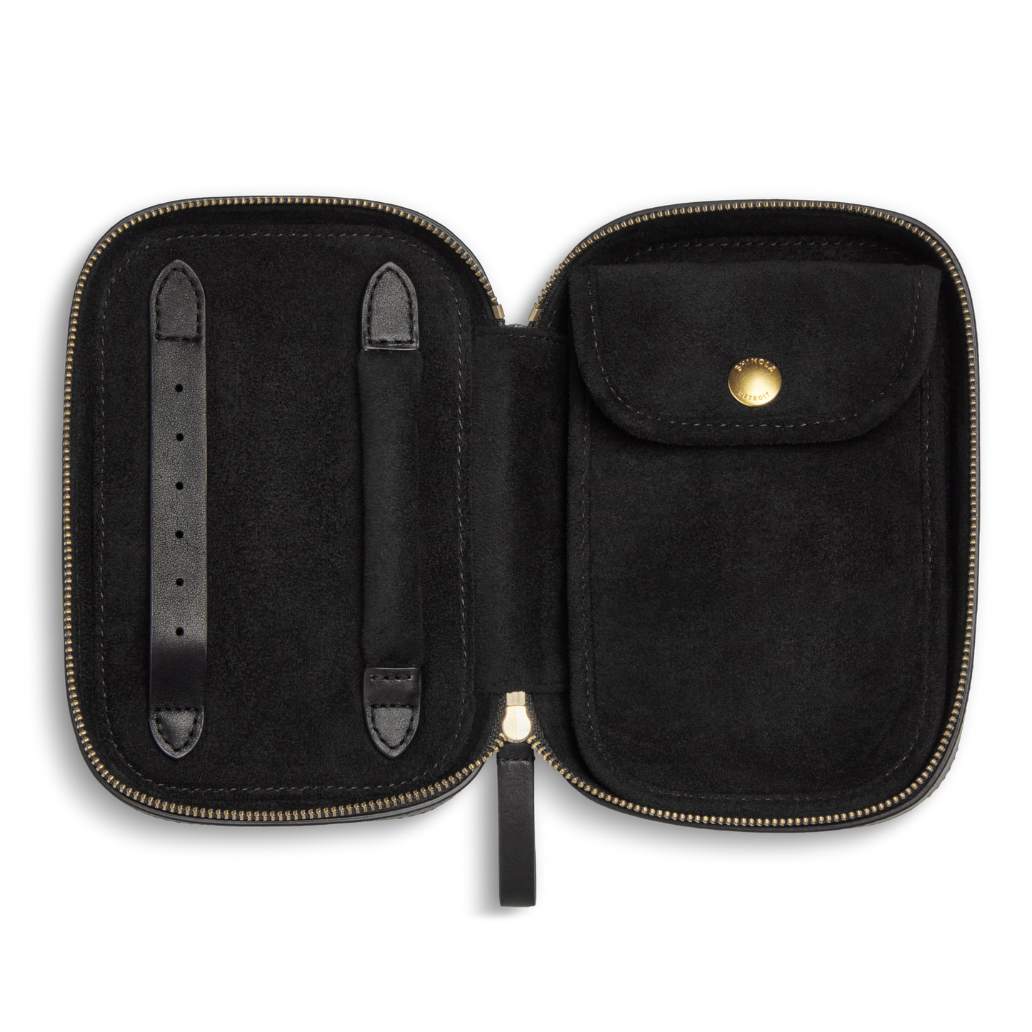 Travel Jewelry Case - Black