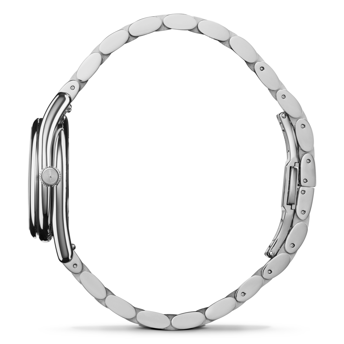 Diamond Derby Watch - Light Silver