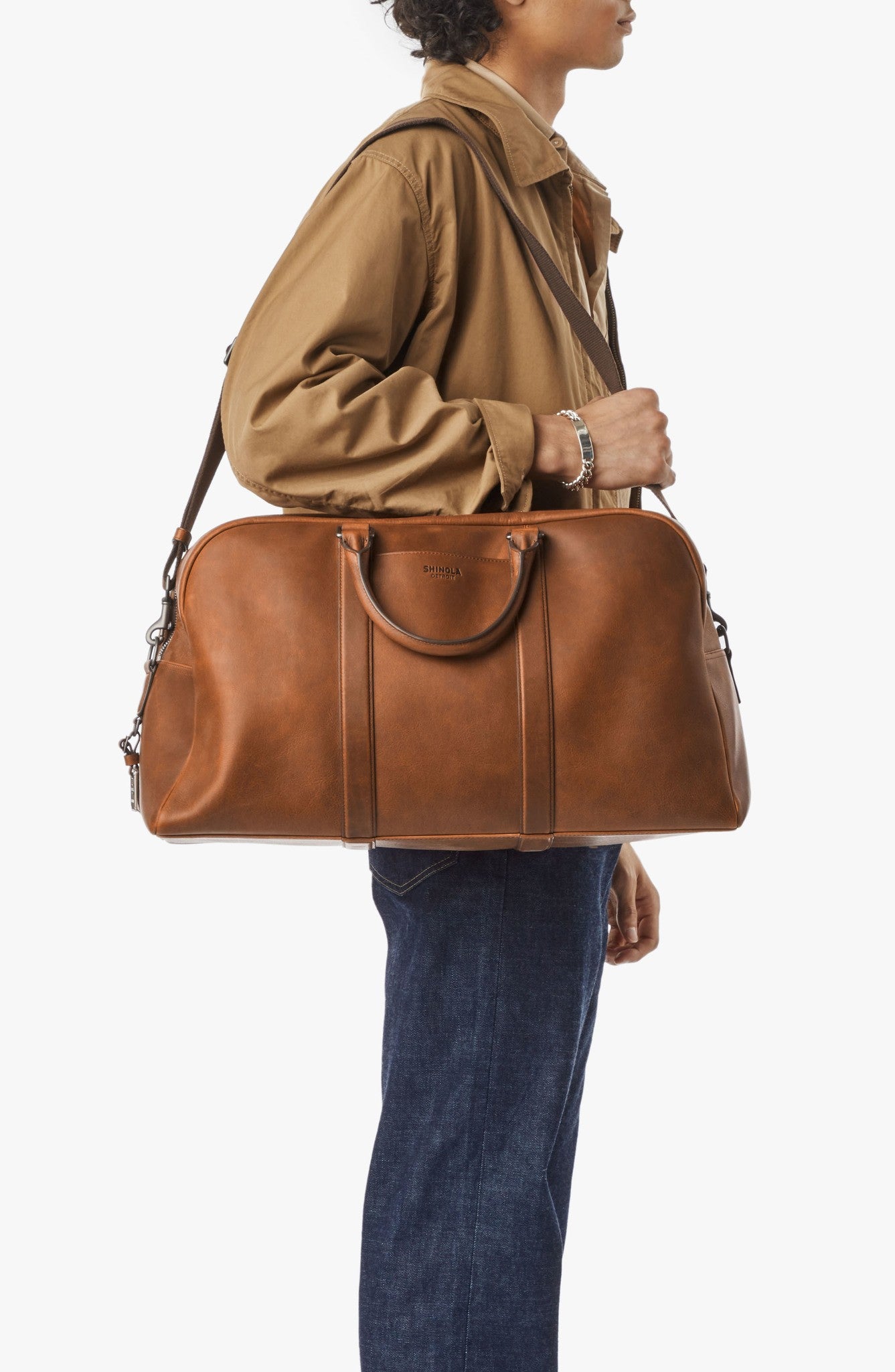 Runwell Duffle Bag - Medium Brown