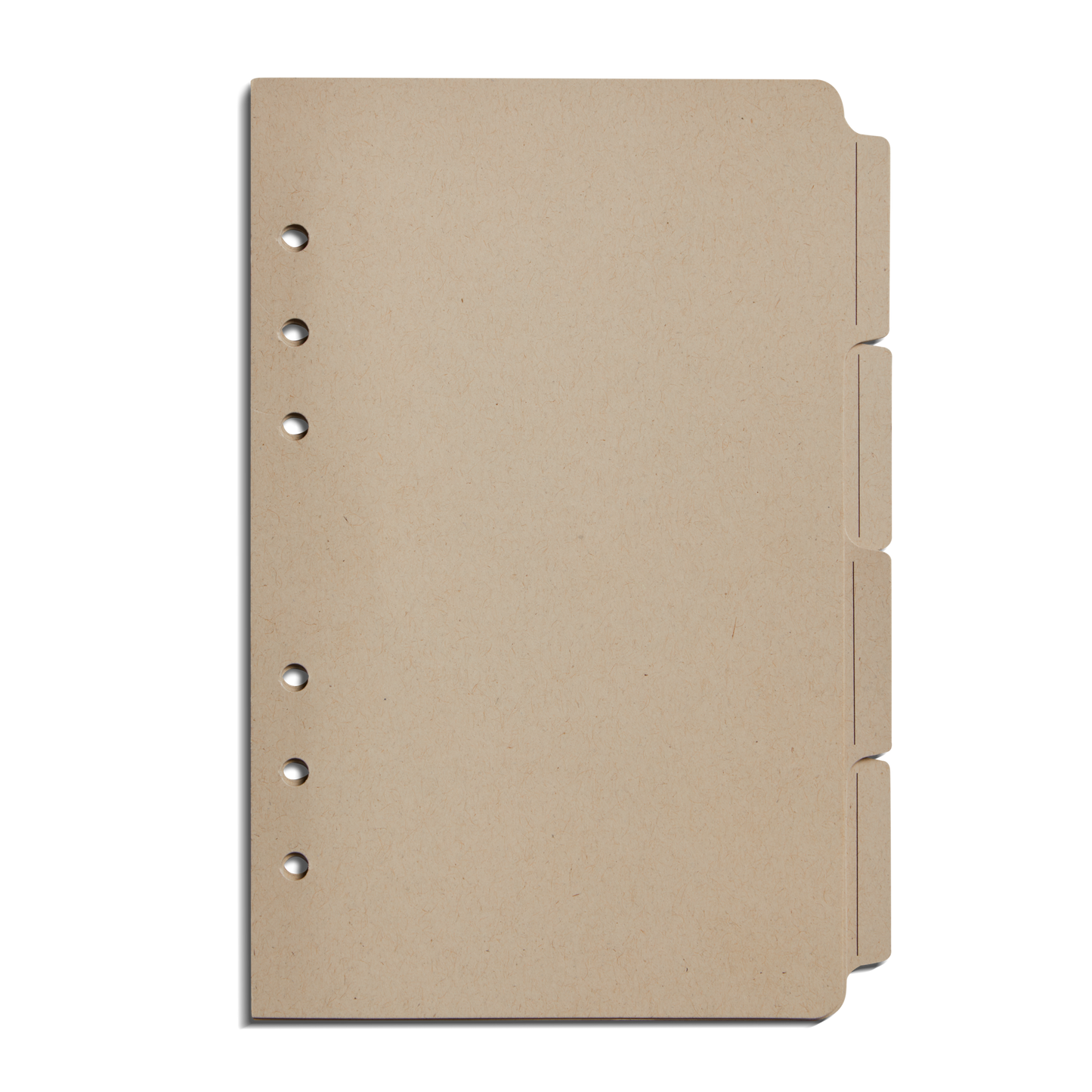 Dividers Agenda Insert - Kraft