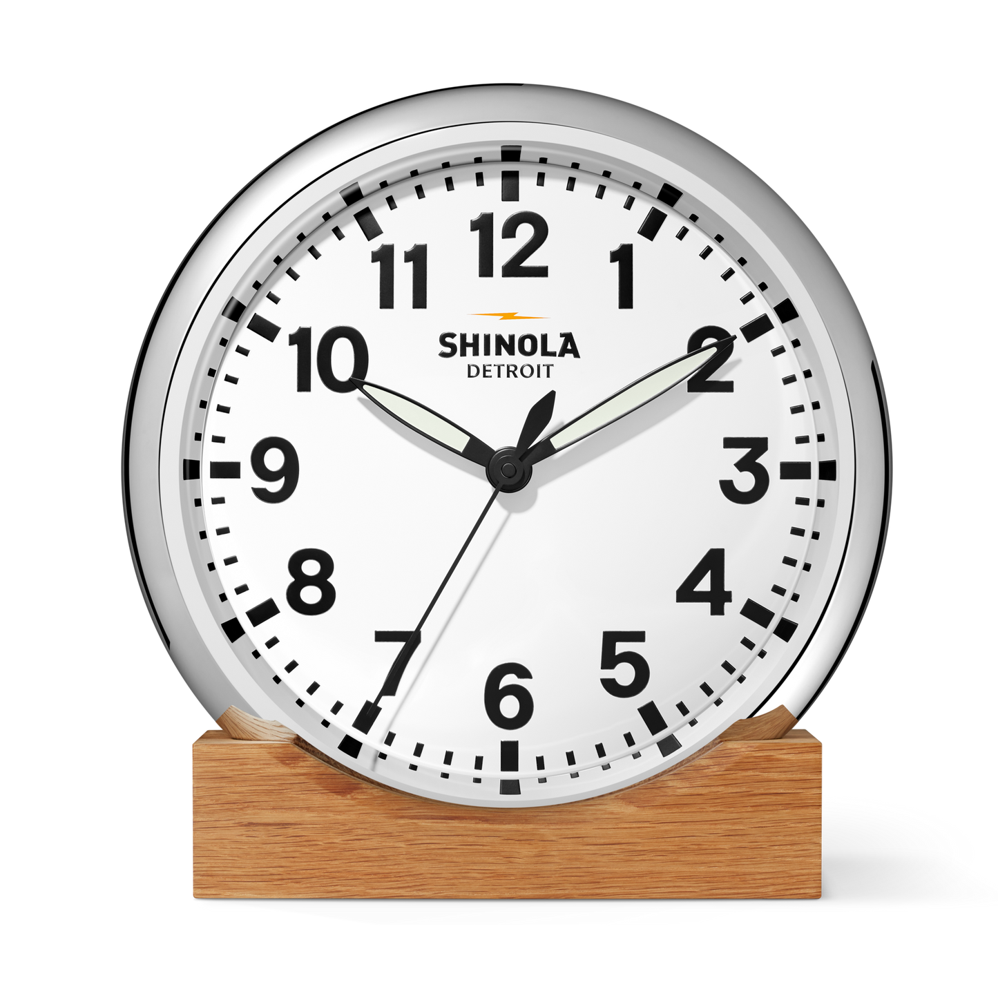 14" Runwell Clock - White