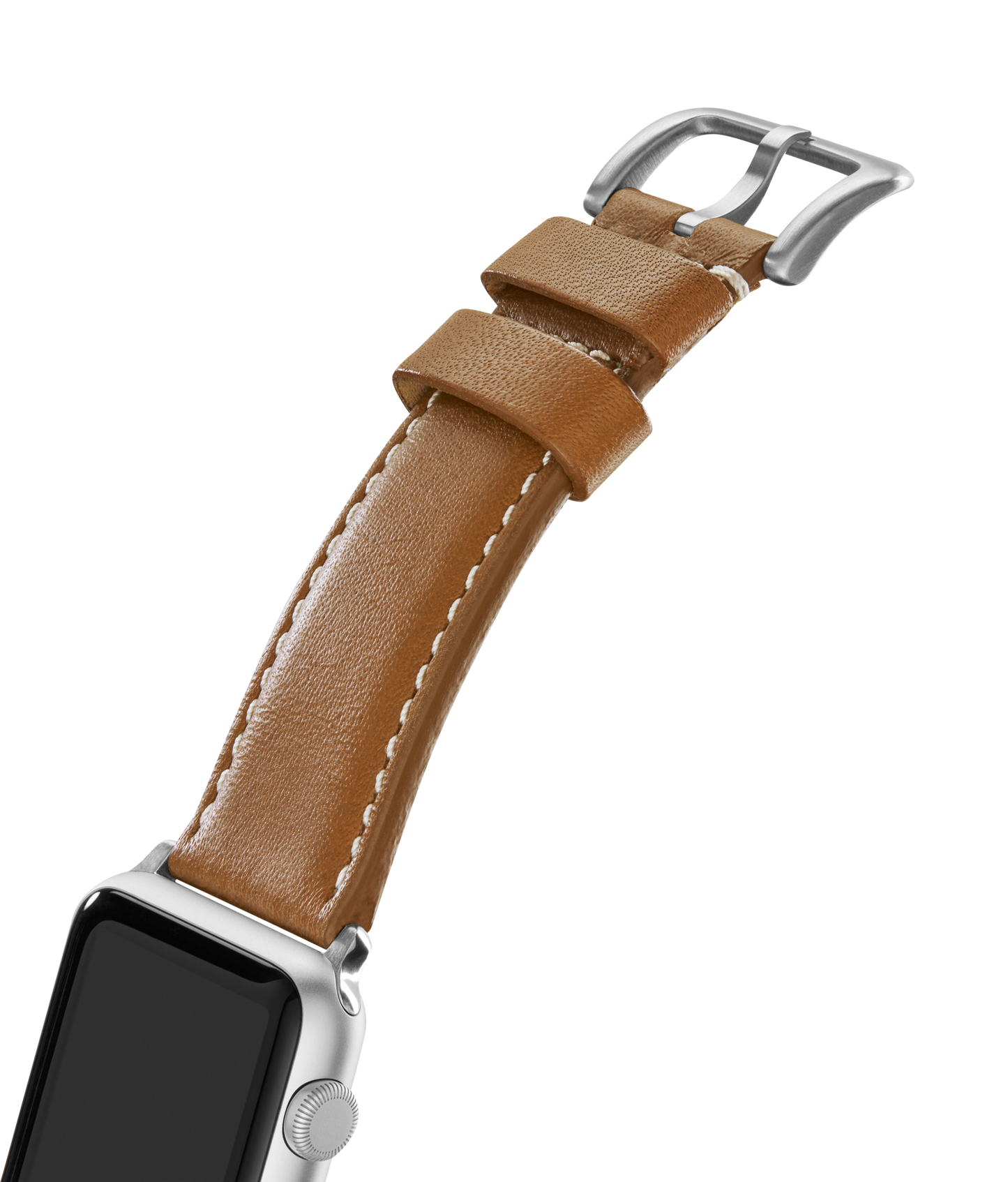 24mm Largo Tan Leather Apple Watch Strap - Largo Tan