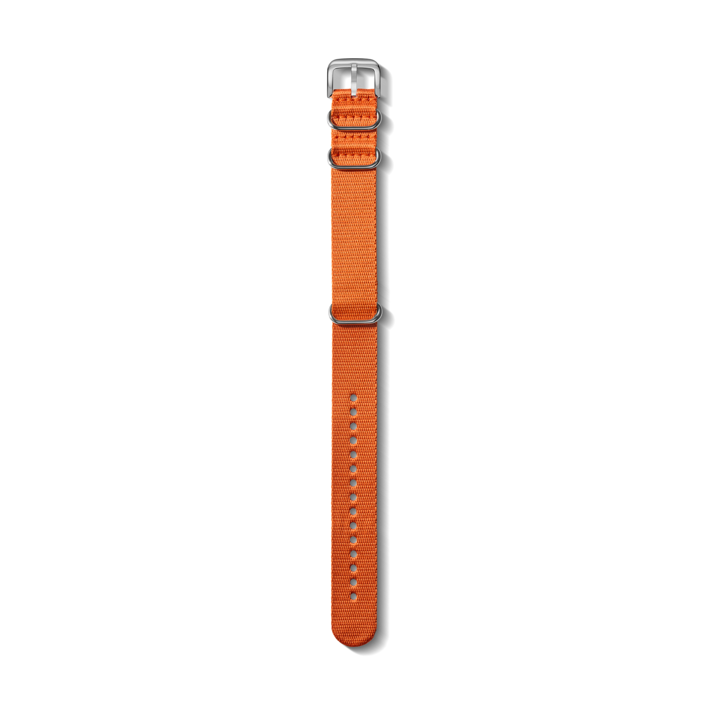 22mm Orange G10 Nylon Watch Strap - Orange