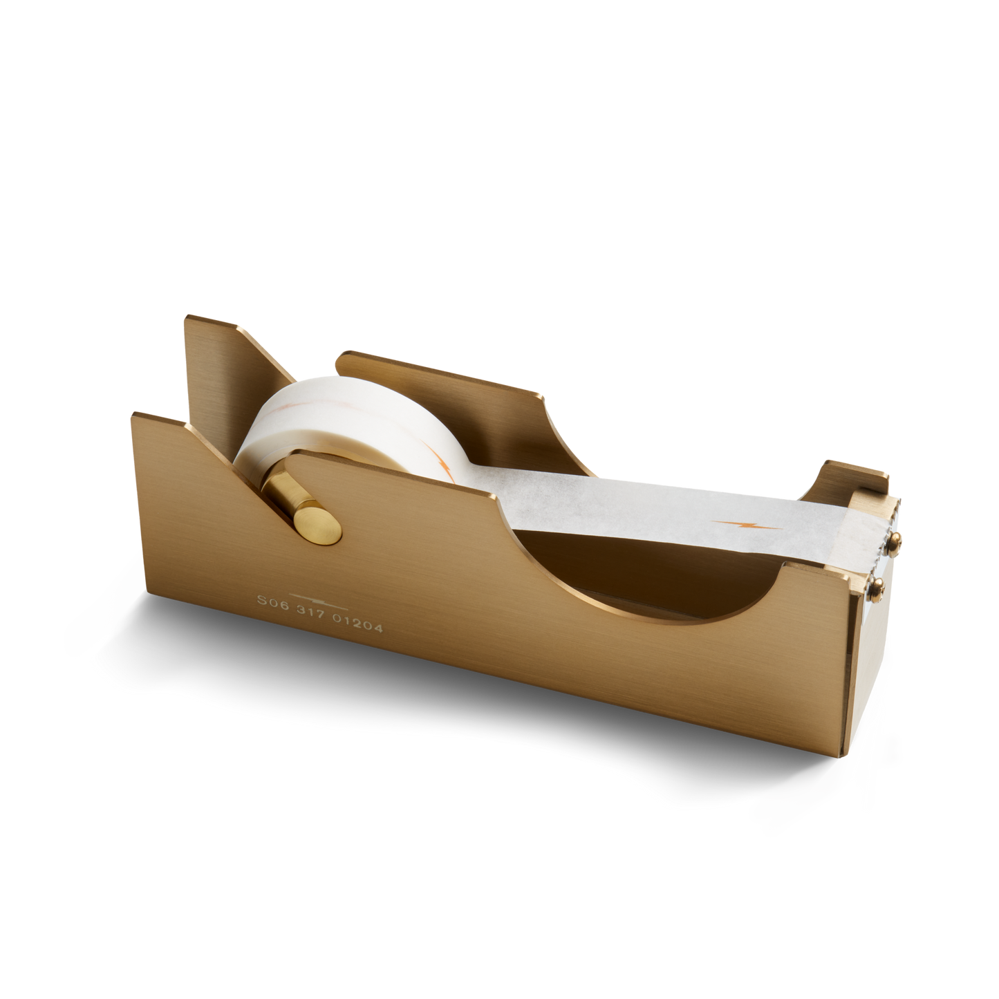 Brass Tape Dispenser - Brushed Brass