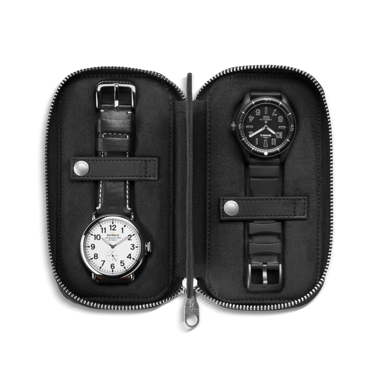 Travel Watch Case - Black
