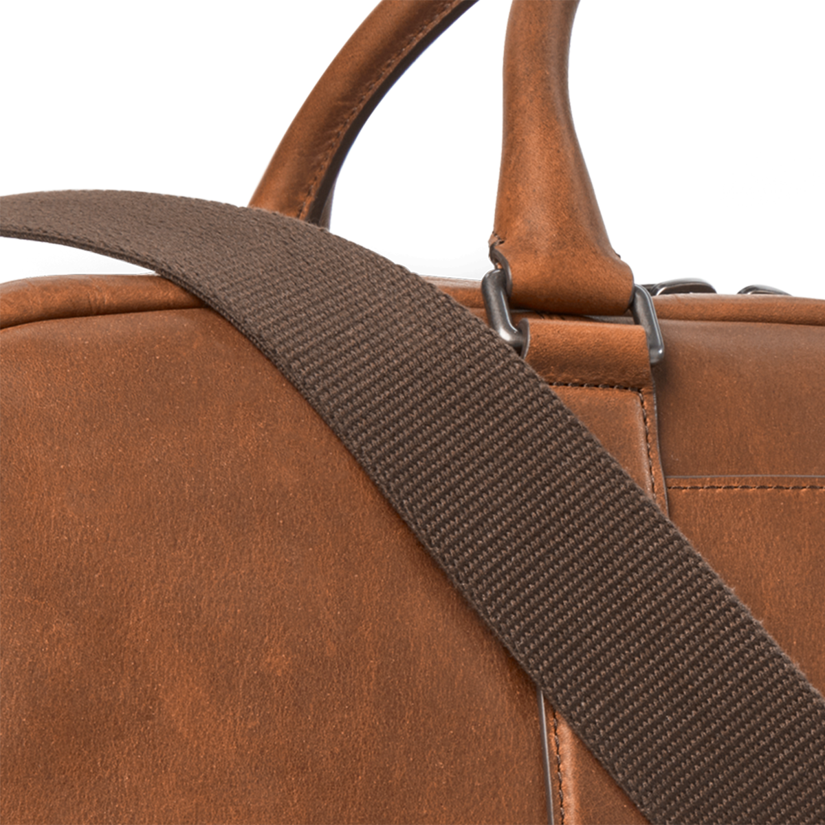 Runwell Duffle Bag - Medium Brown