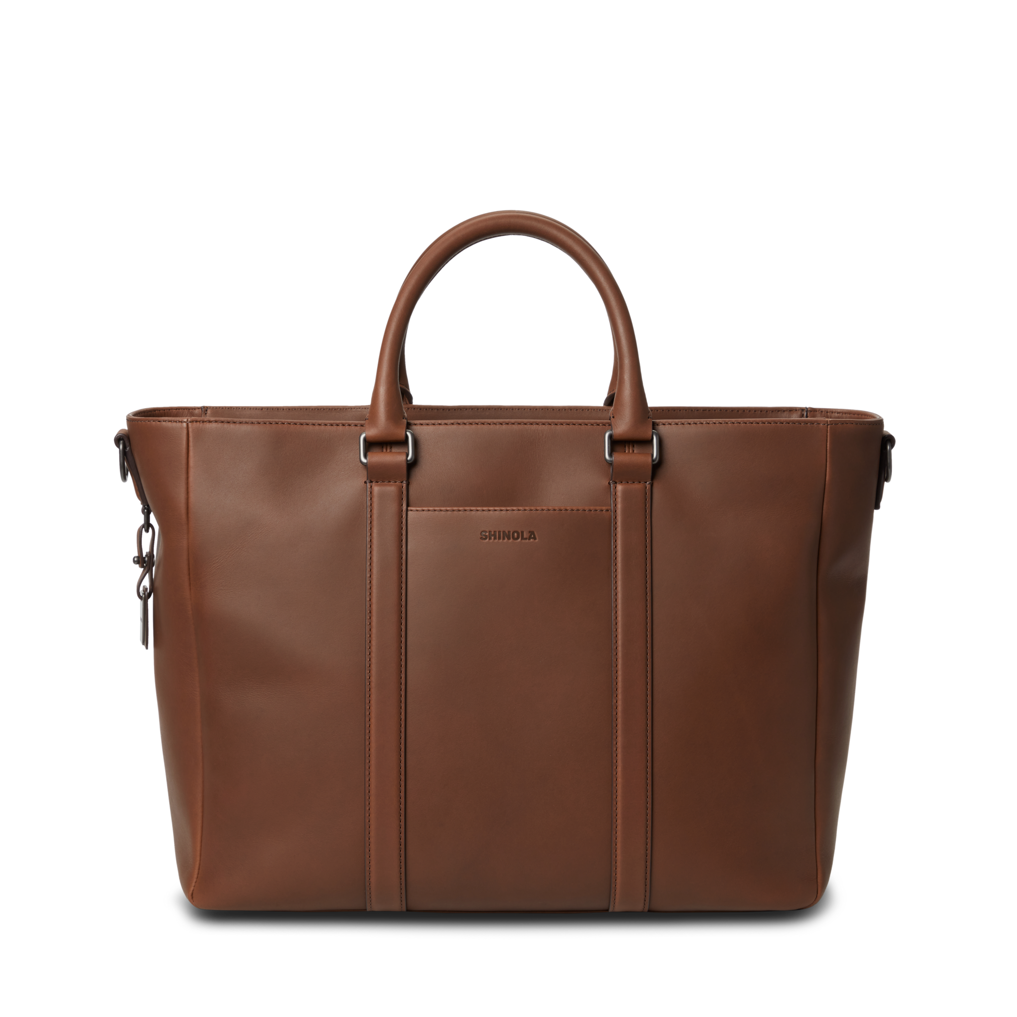 Runwell Zip Brief - Medium Brown