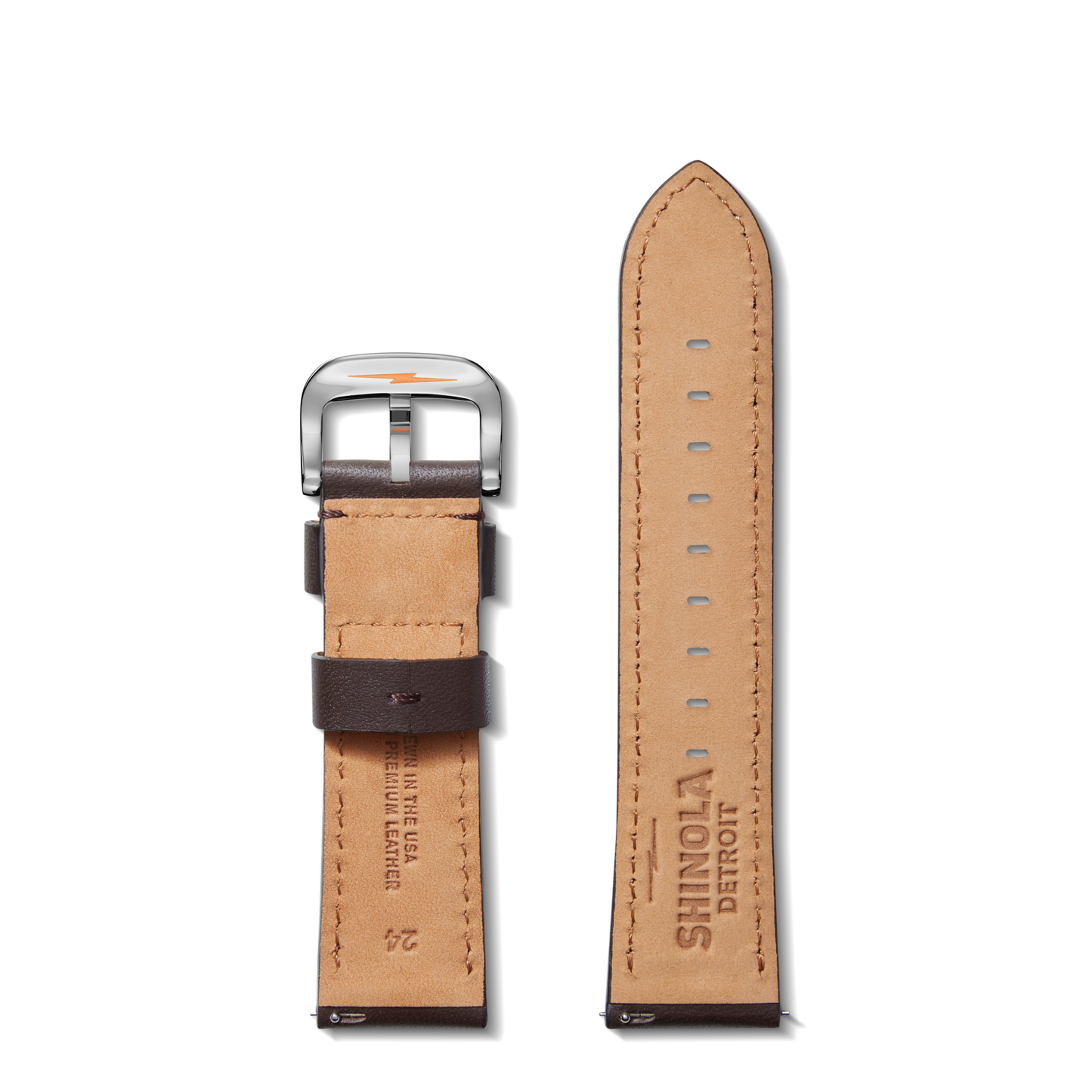 24mm Kodiak Leather Watch Strap - Kodiak