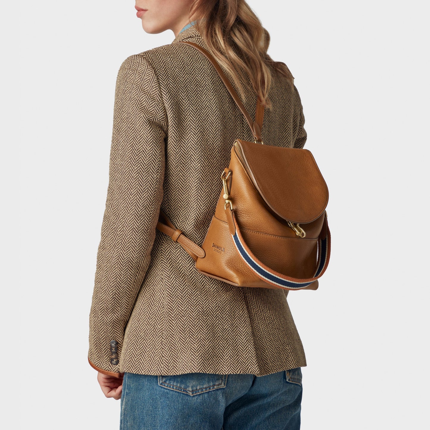 Mini Pocket Backpack - Tan