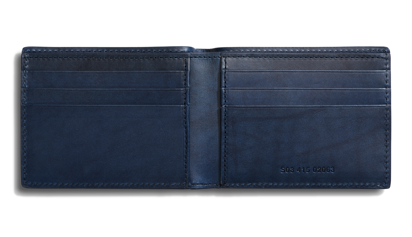 Slim Bifold Wallet - Navy