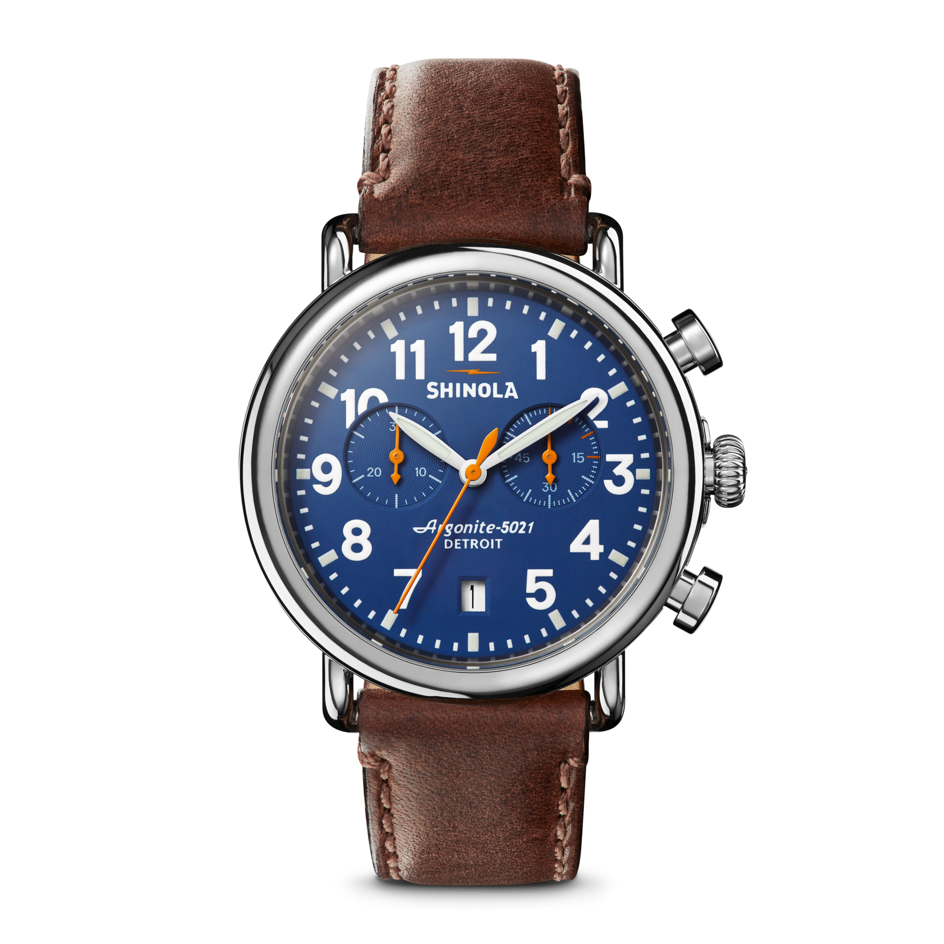 Runwell Chronograph Watch - Blue