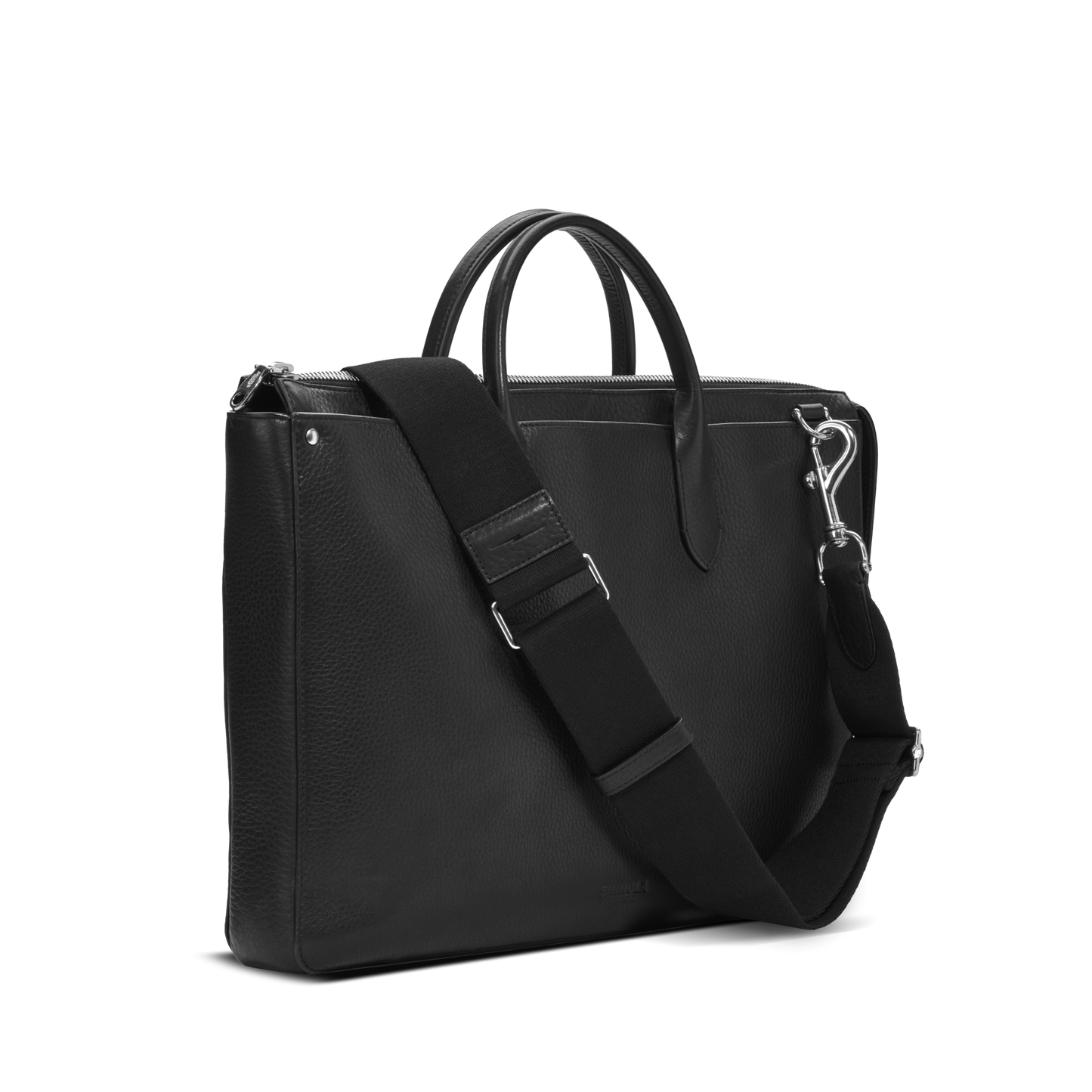 Slim Traveler Briefcase - Black