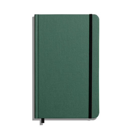Medium Hard Ruled Journal - Fern