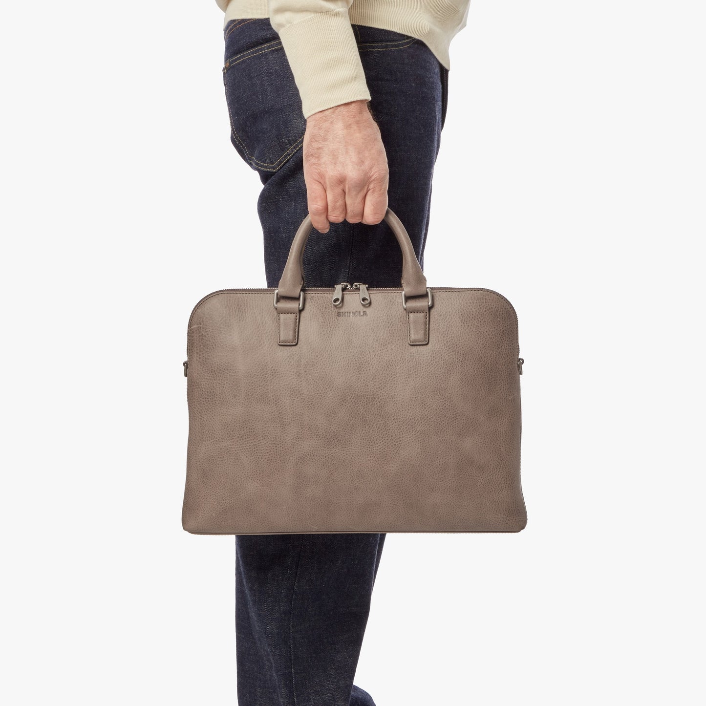 Portfolio Briefcase - Stone