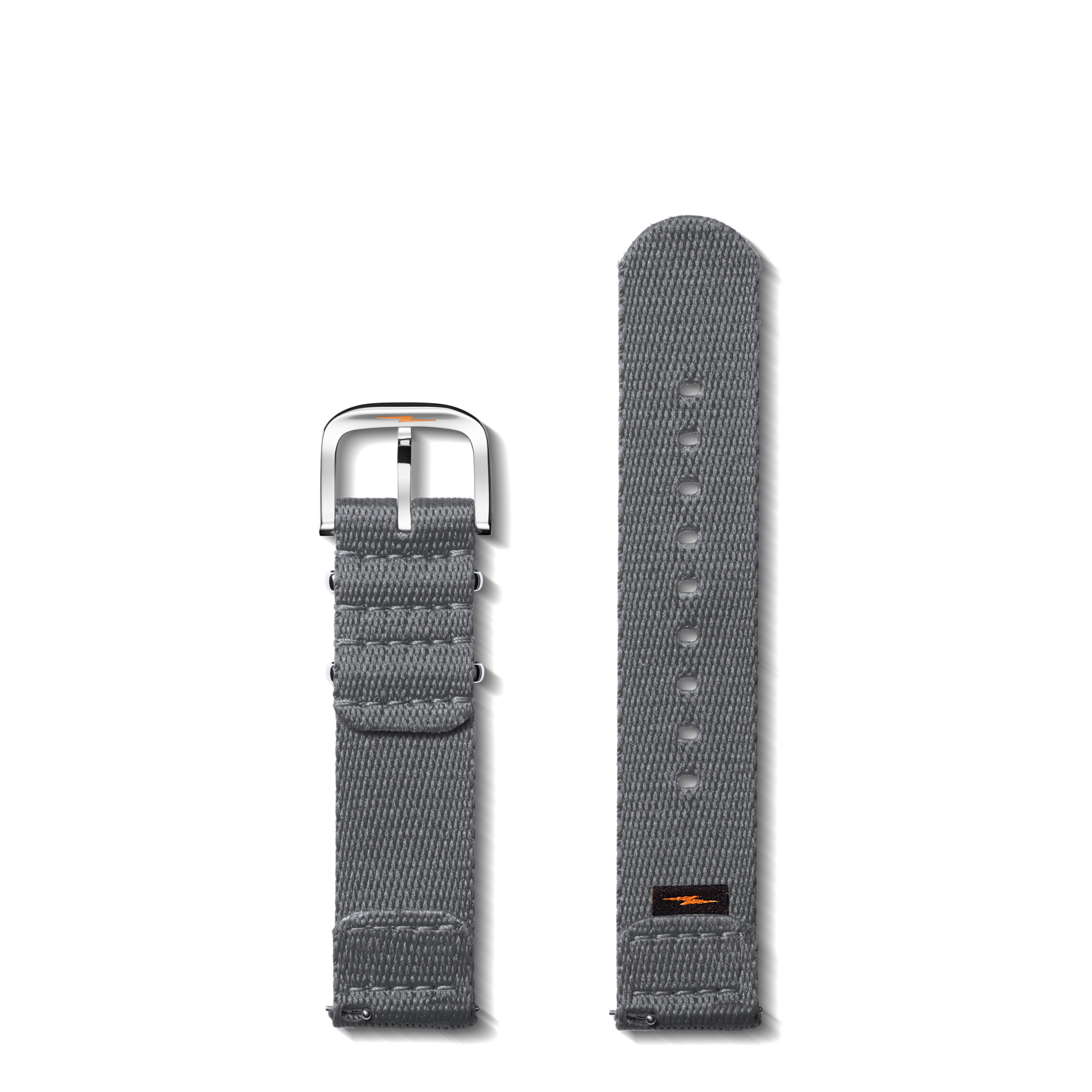 20mm Gray G10 Nylon Watch Strap - Gray