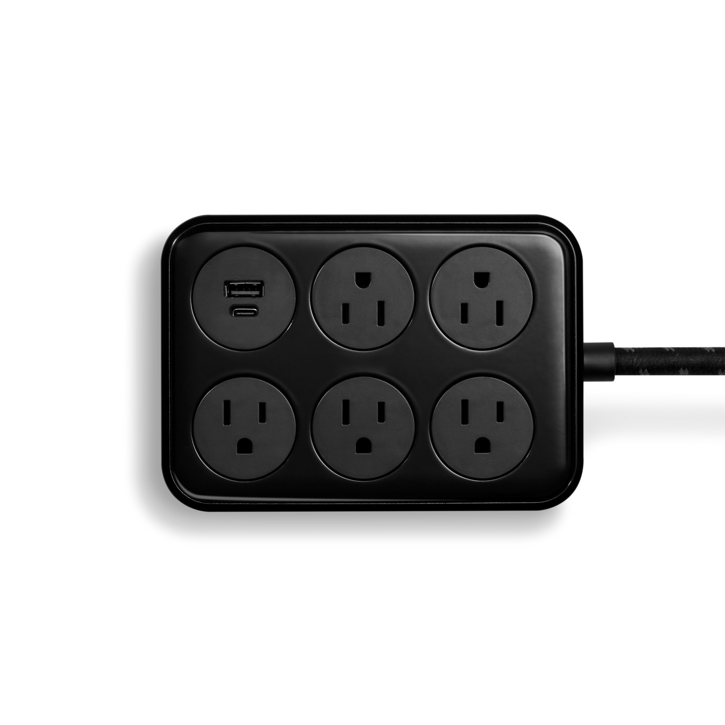 5 Port Power Supply - Black
