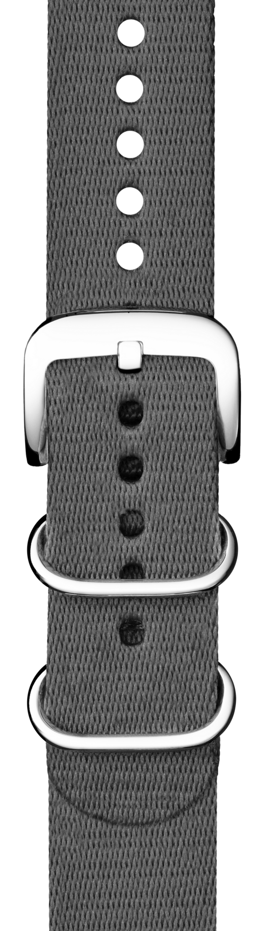22mm Gray G10 Nylon Watch Strap - Gray