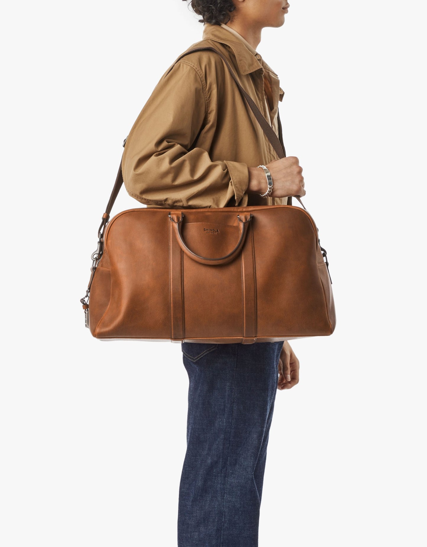 Runwell Duffle Bag - Medium Brown