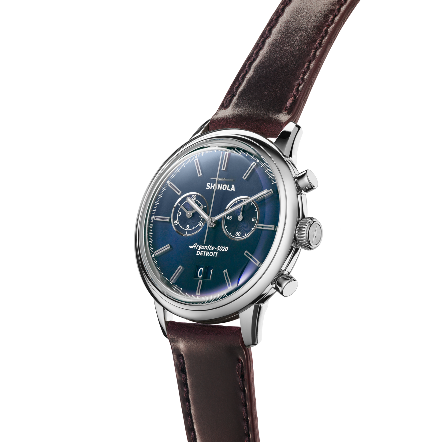 Bedrock Chronograph Watch - Midnight Blue