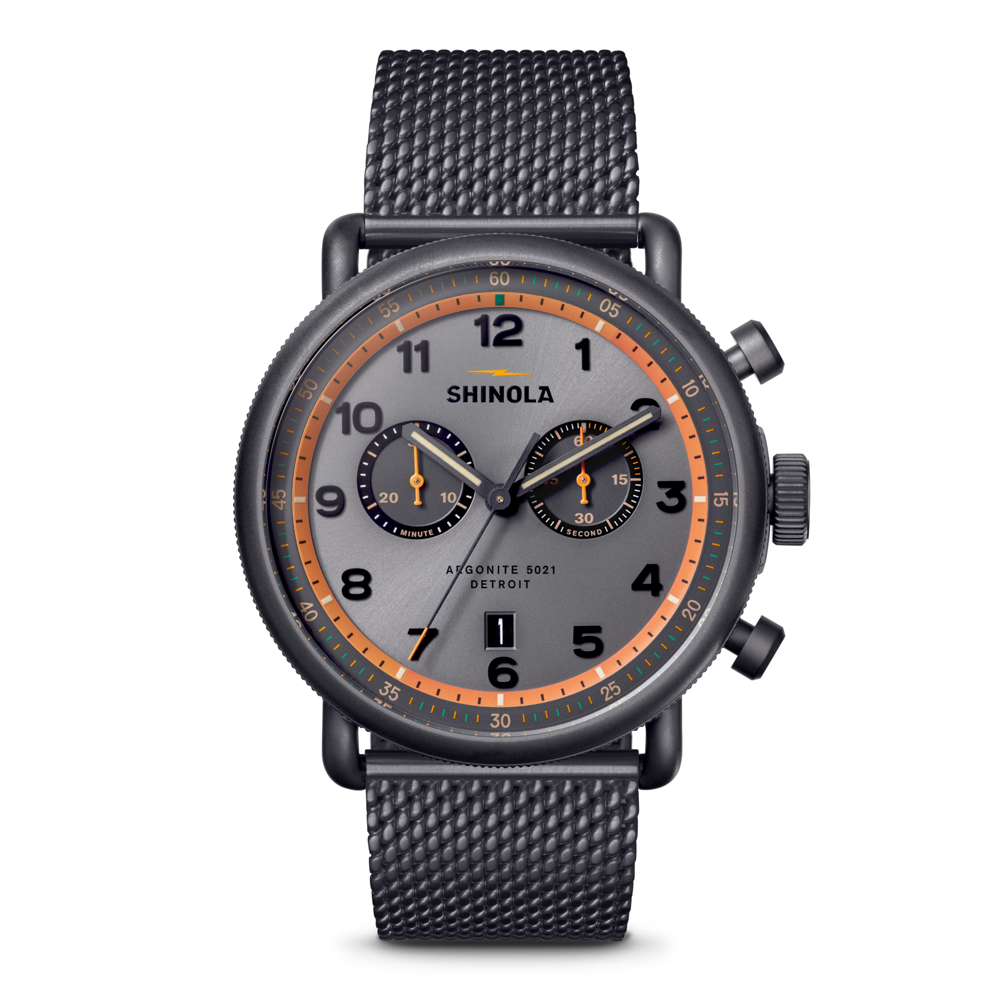 Canfield C56 Chronograph Watch - Cool Gray