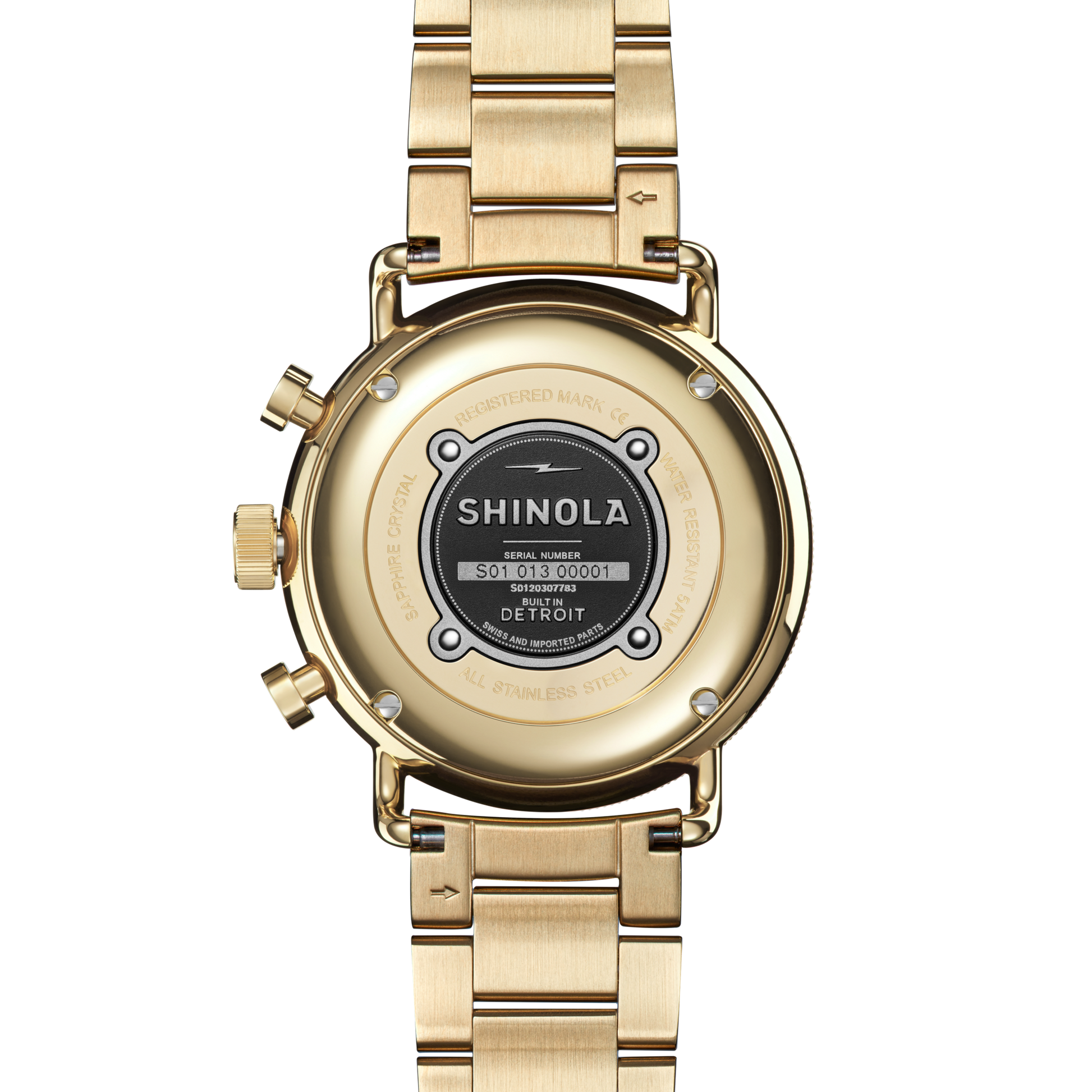 Canfield Sport Chronograph Watch - Silver