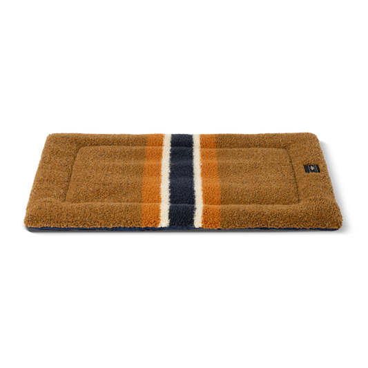 Crate Comfort Mat - Stripe Brown
