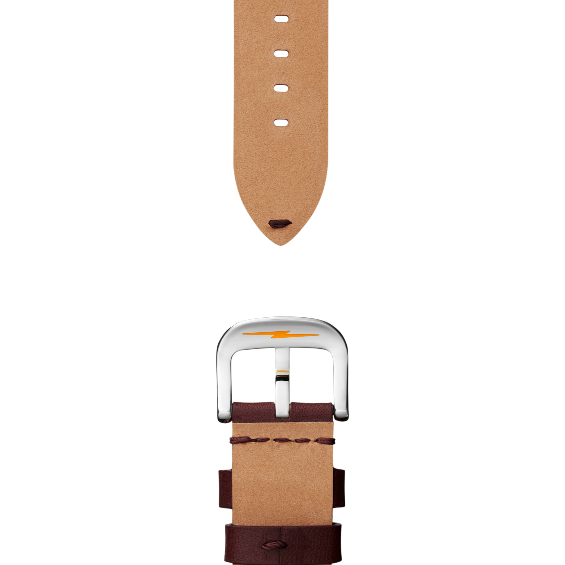 20mm Cattail Leather Watch Strap - Cattail