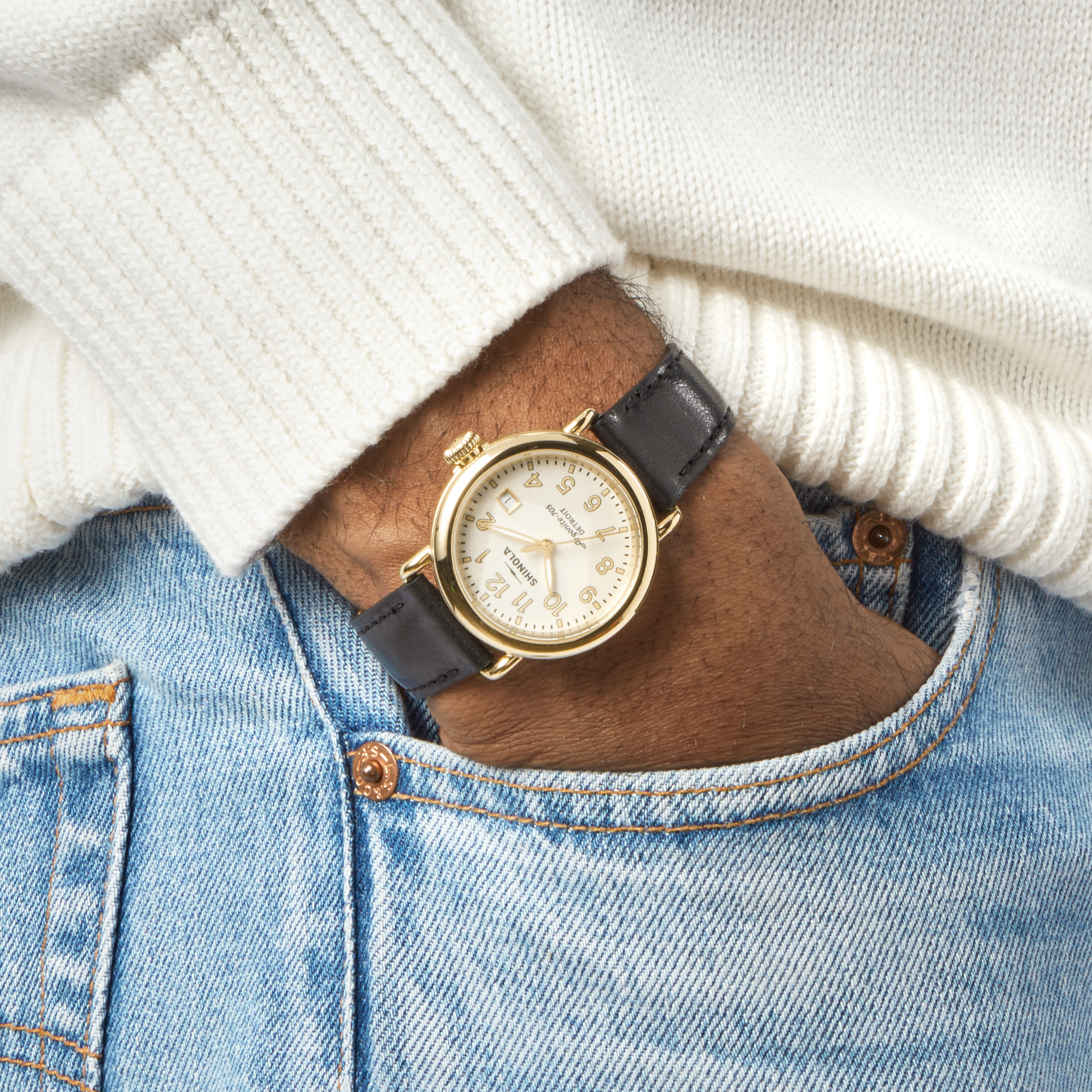 Runwell Watch - Alabaster