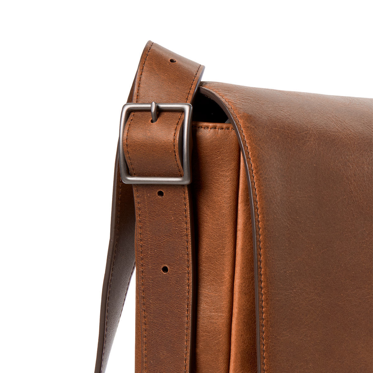 Runwell Messenger Bag - Medium Brown