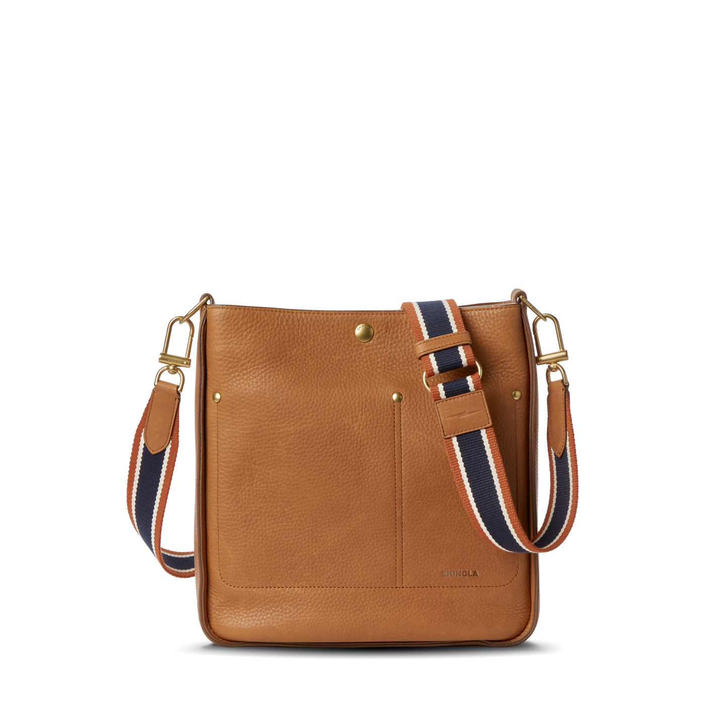 Pocket Crossbody Bag - Tan