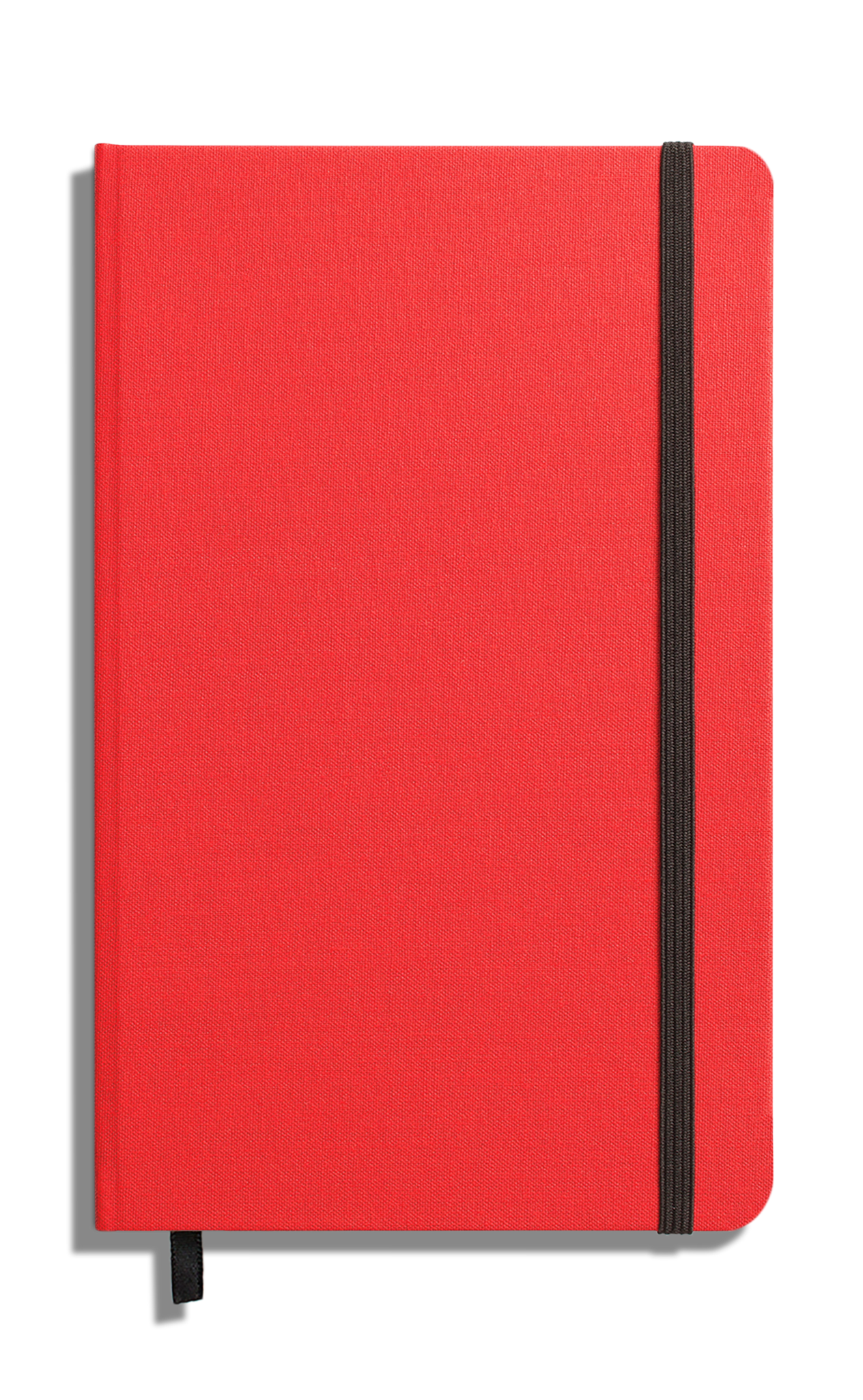 Medium Hard Ruled Journal - Tomato