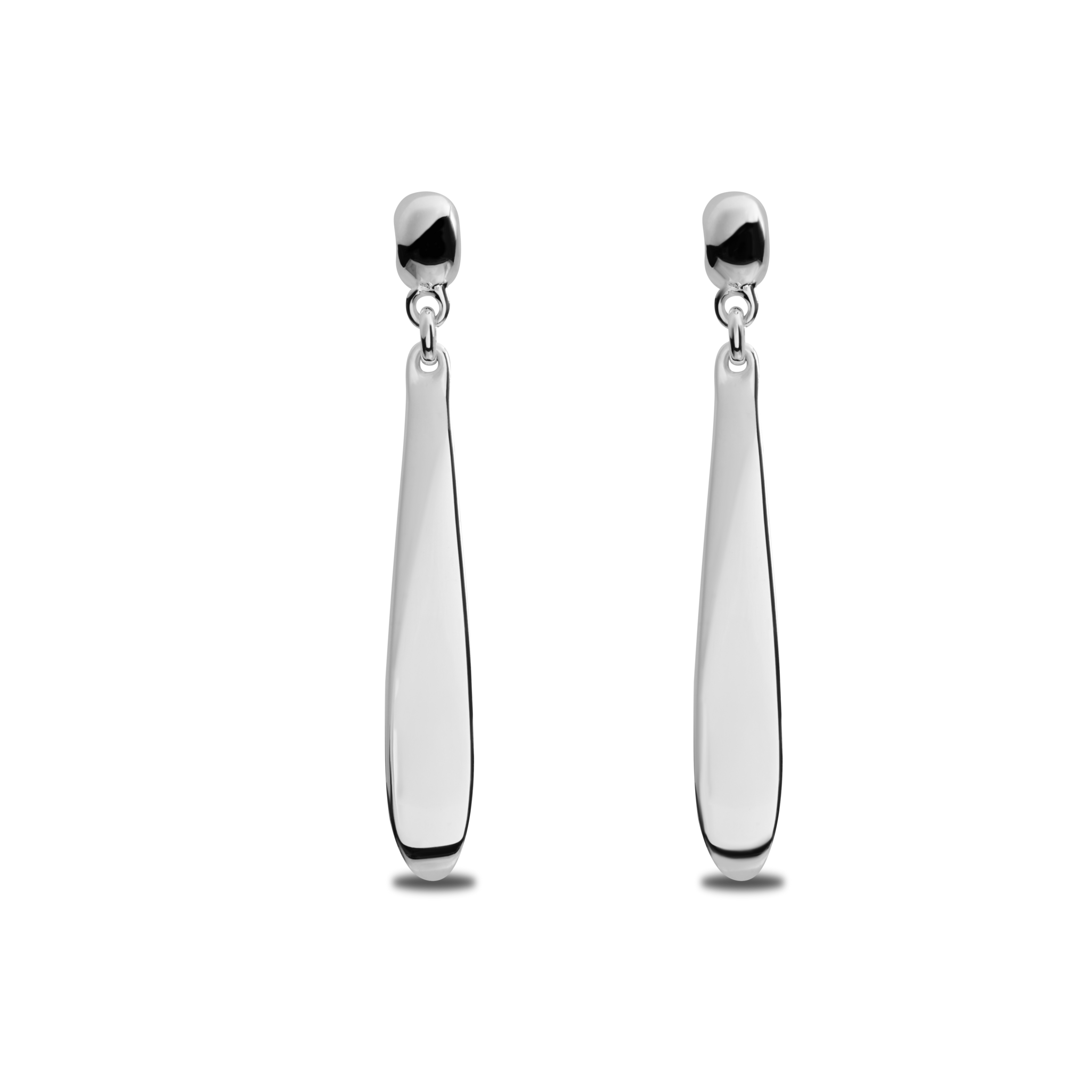 Elongated Teardrop Earrings Elongated Teardrop Earrings