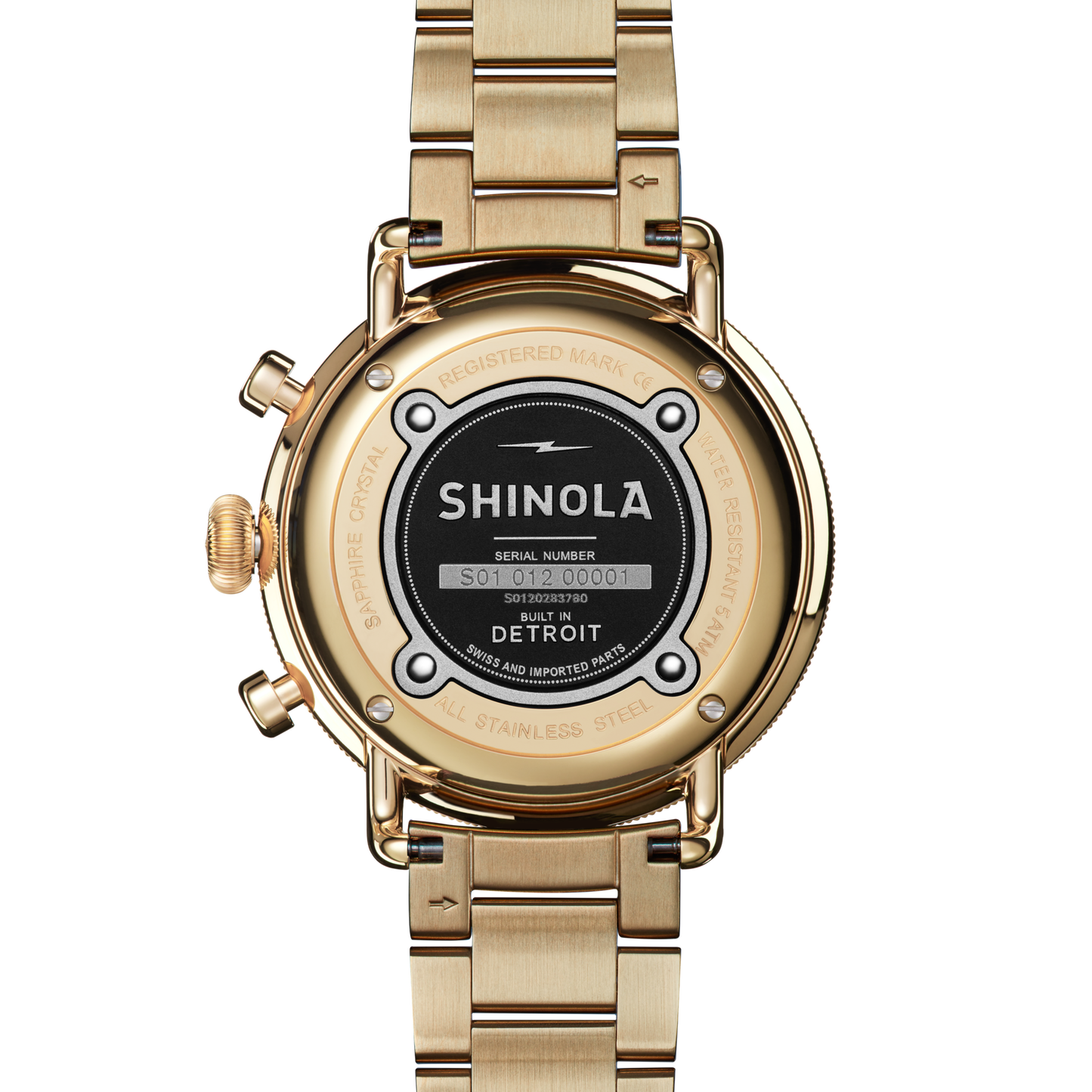 Canfield Chronograph Watch - White
