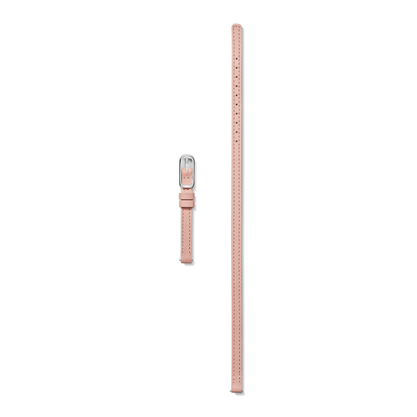 8mm Blush Leather Watch Strap - Blush