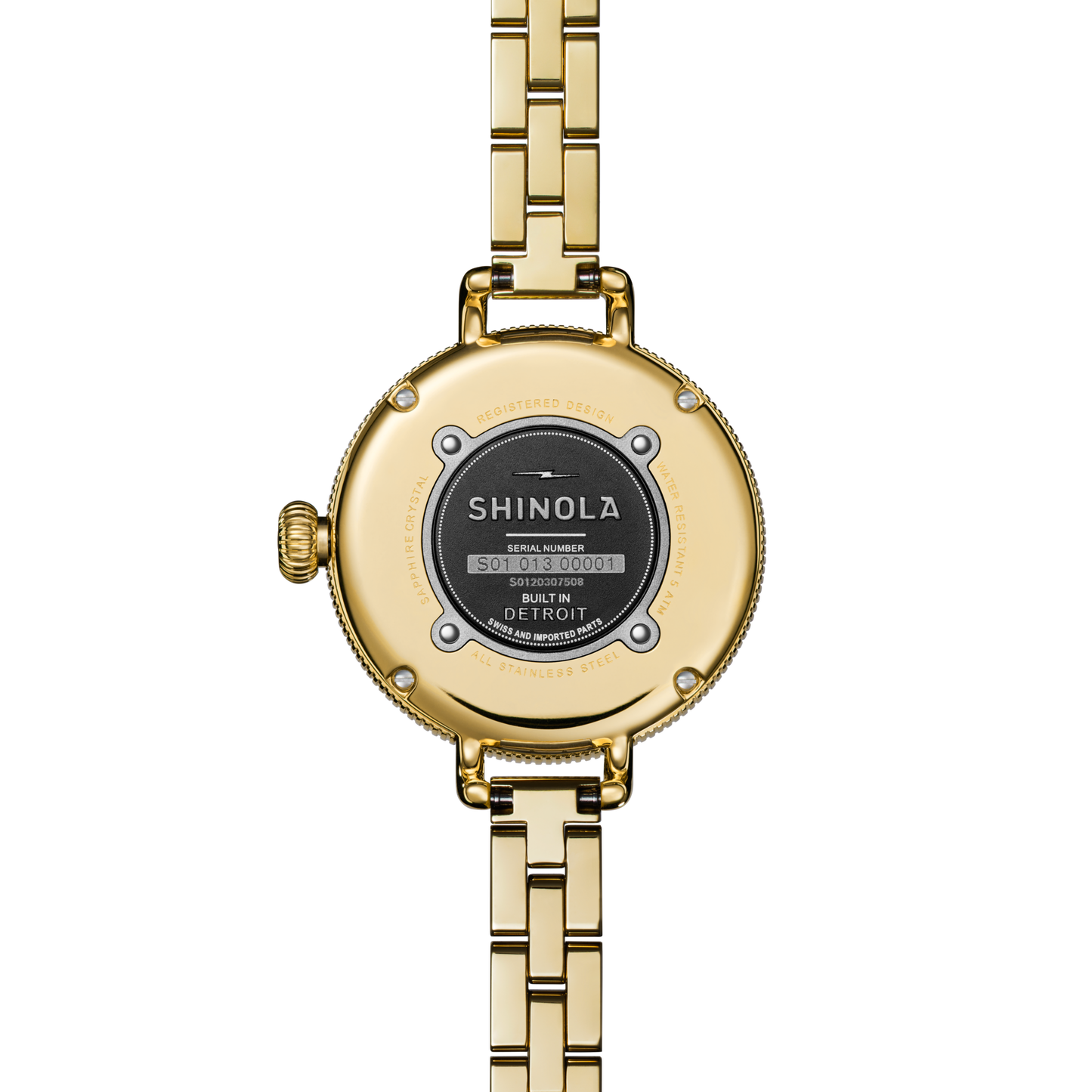 Birdy Watch Gift Set - Gold Flake