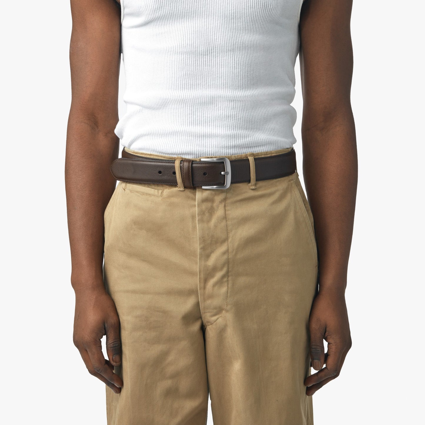 1 1/2" Canfield Belt - Dark Brown