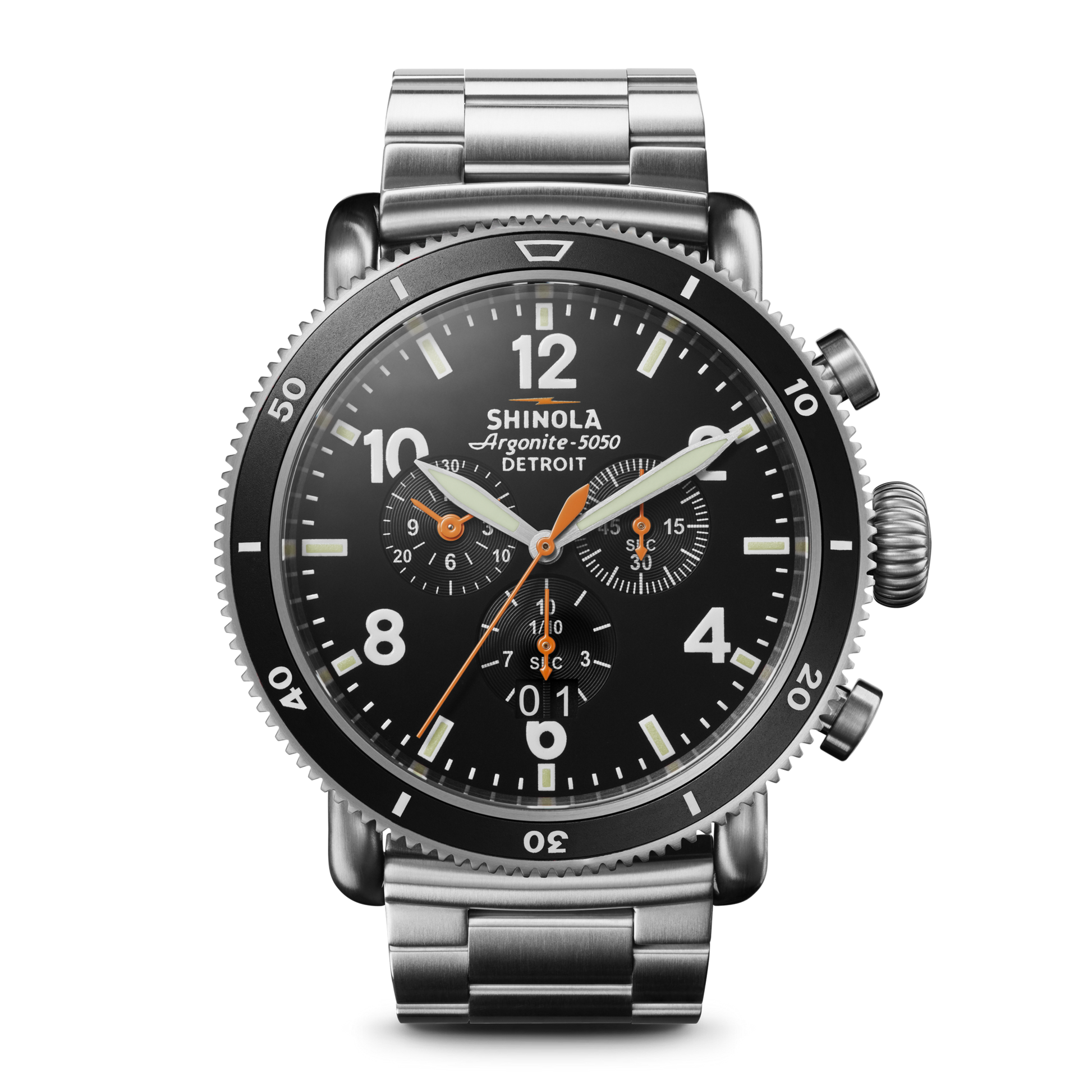 Runwell Black Blizzard Watch - Black