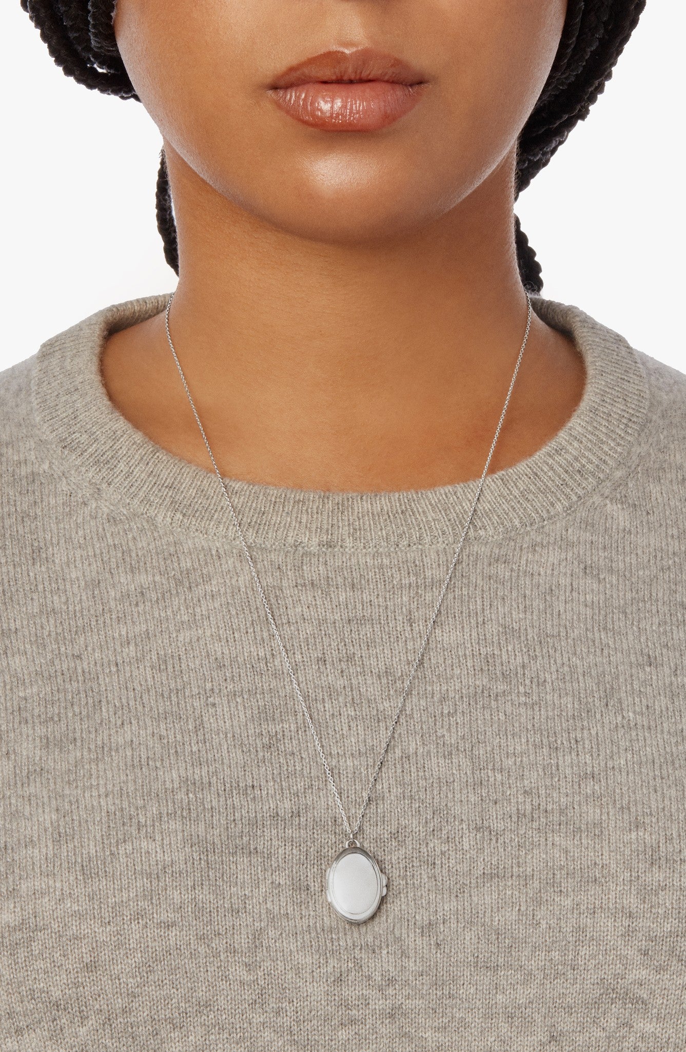 Heirloom Statement Locket - Sterling Silver