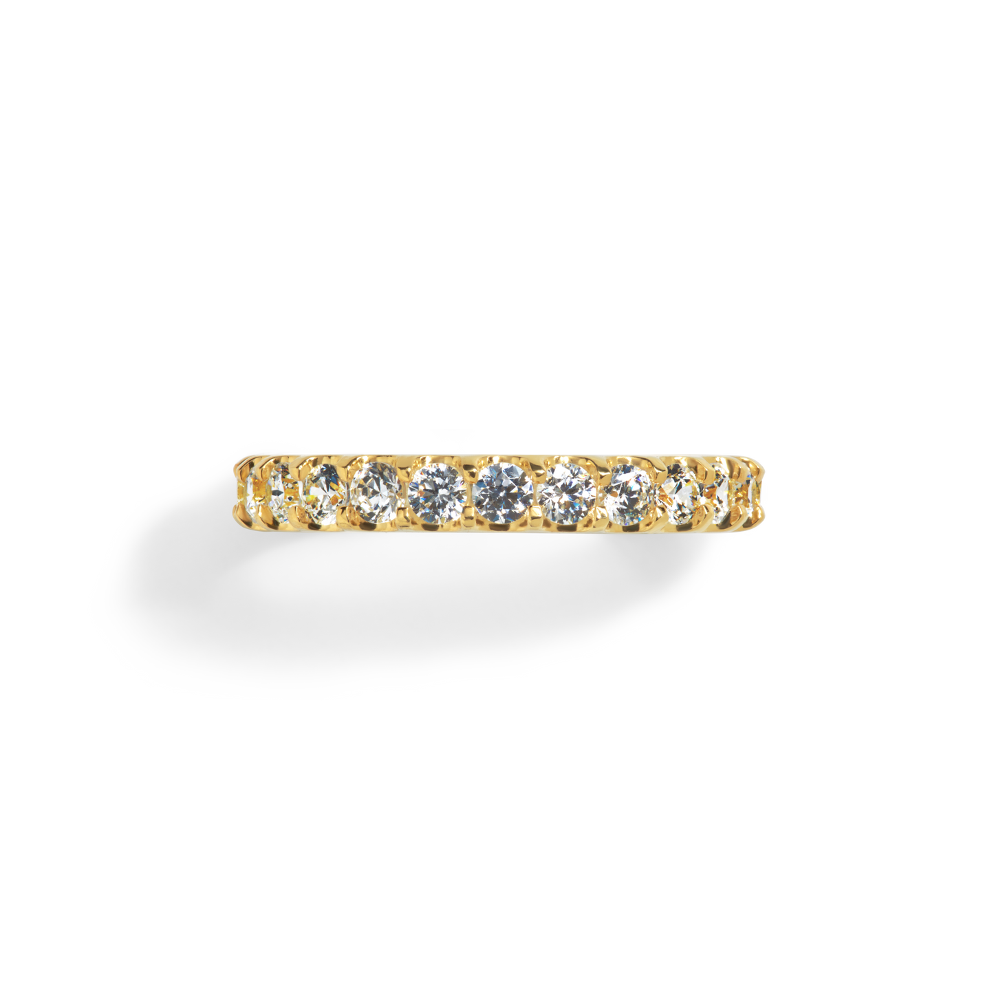 1 Carat Diamond Anniversary Band - Yellow Gold