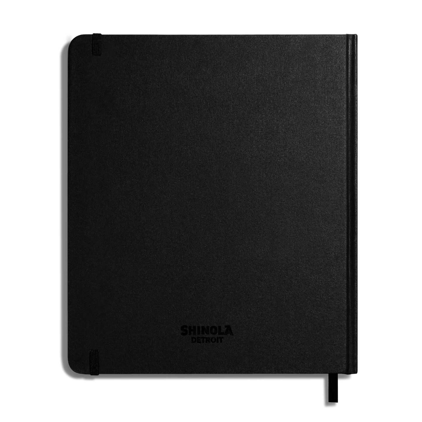 Large Hard Plain Sketchbook - Black