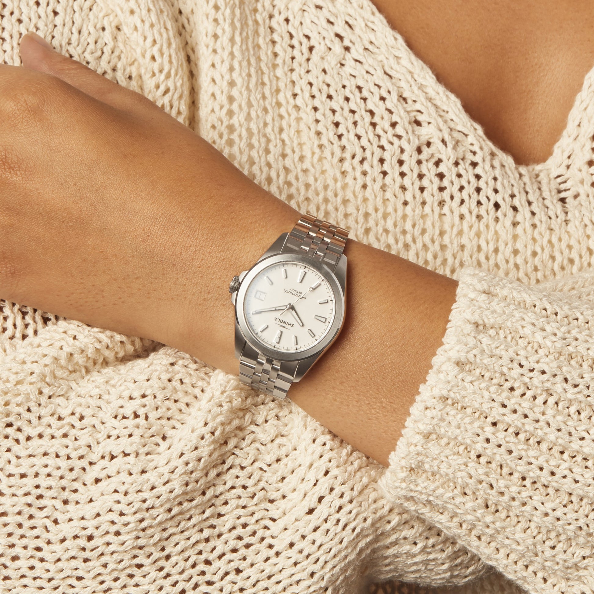 Circadian Monster Automatic Watch - Alabaster