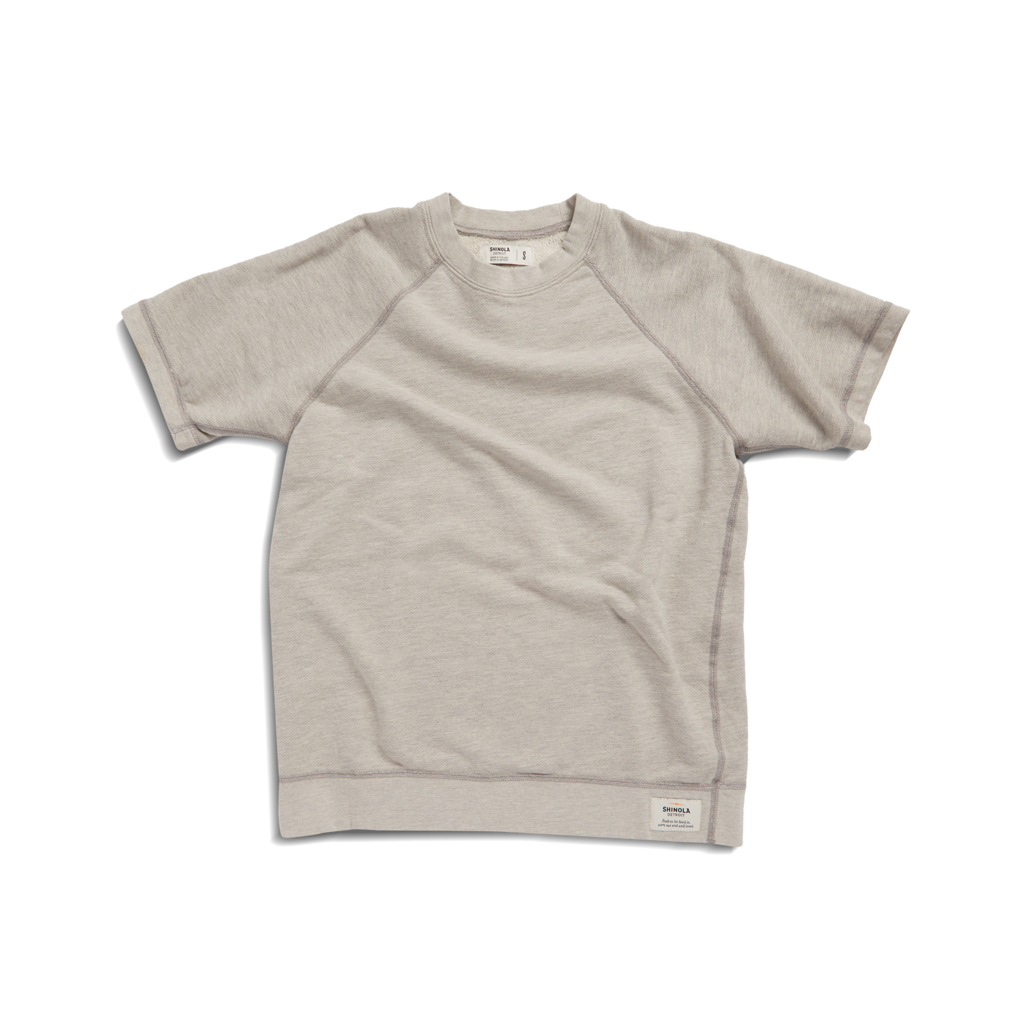 Short Sleeve Label Sweatshirt